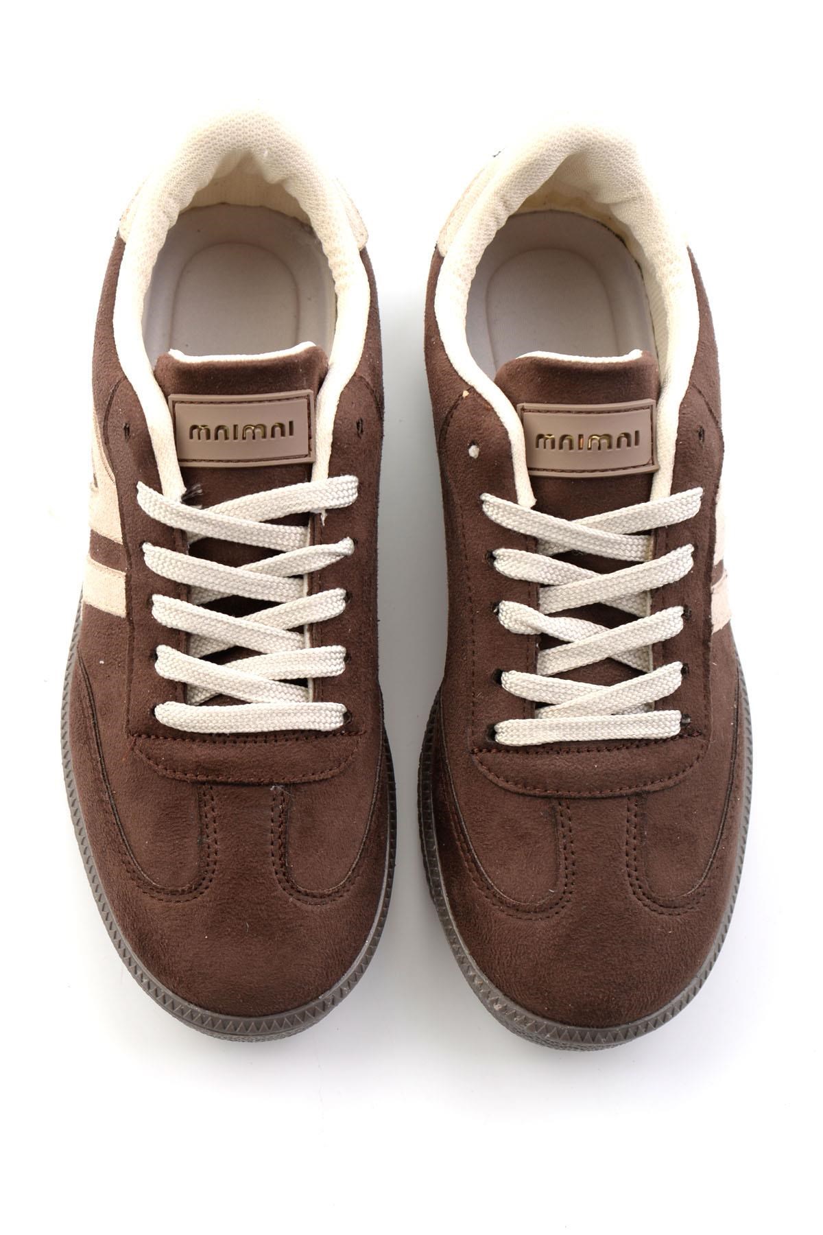 Kahve Bej  Kadın Sneaker K01093400672