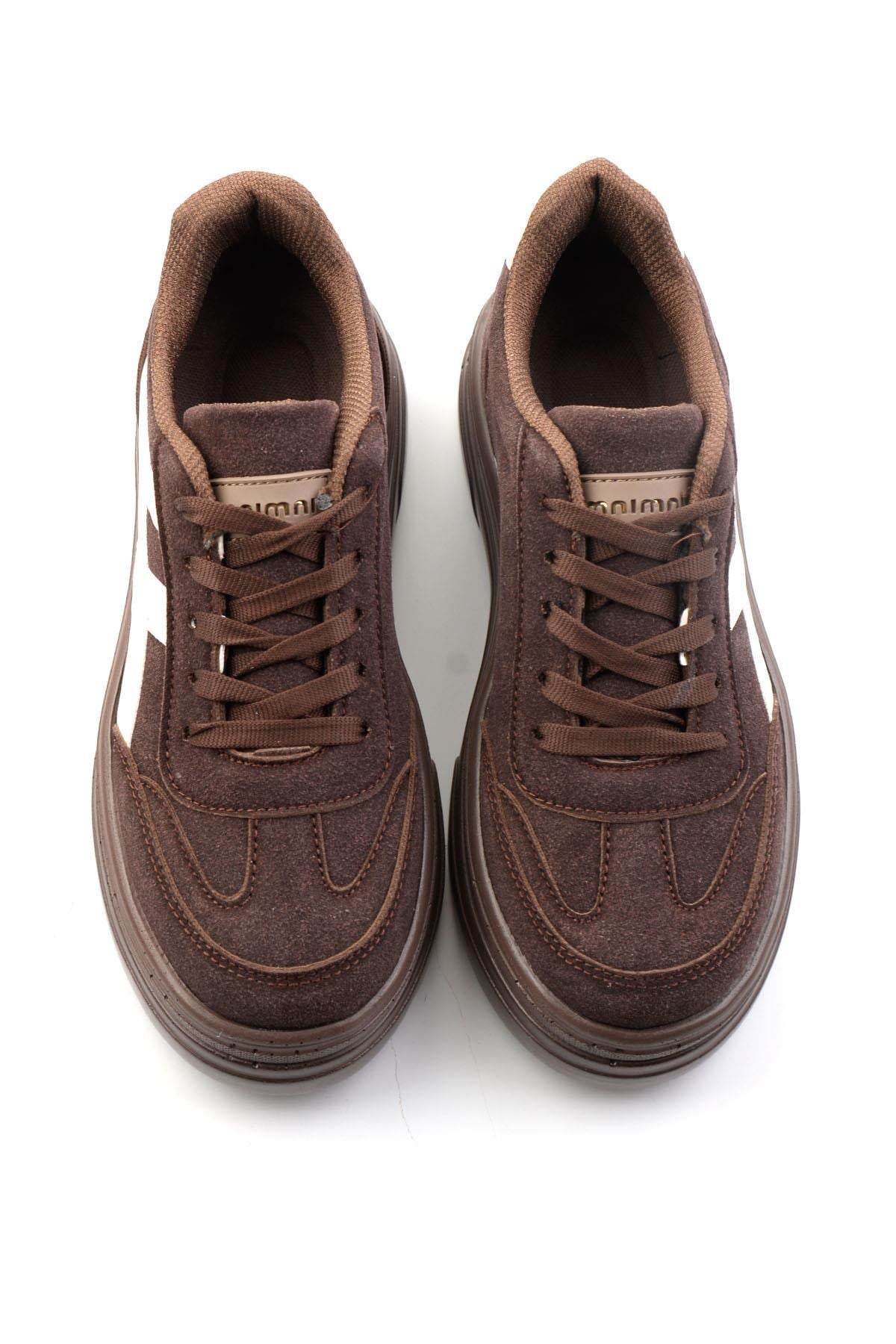 Kahve Bej  Kadın Sneaker K01705018372