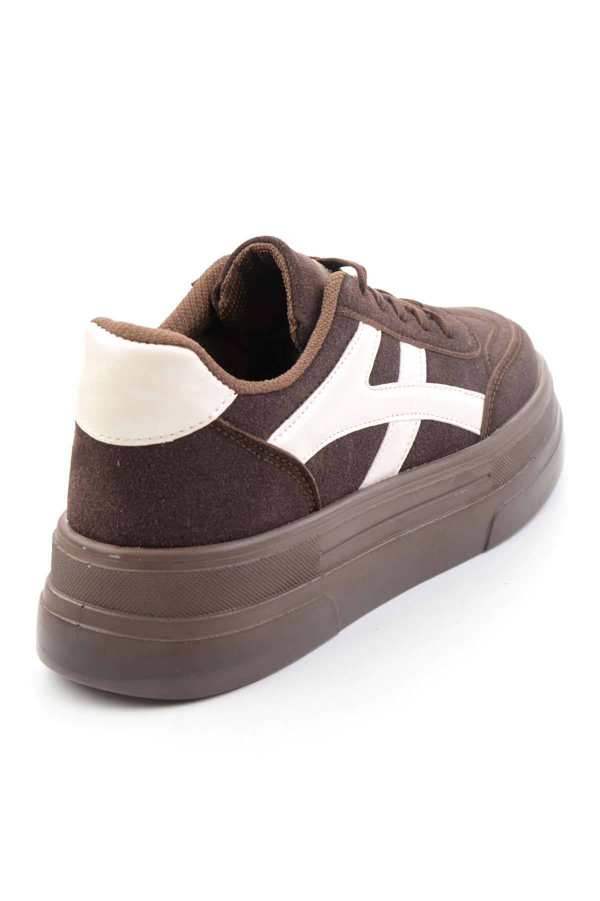 Kahve Bej  Kadın Sneaker K01705018372