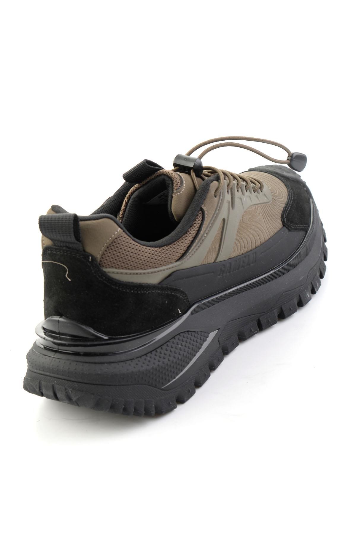 Kahve Hakiki Deri Erkek Sneaker E01175561103