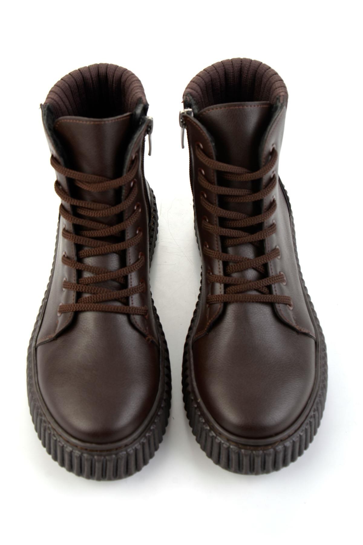 Kahve  Kadın Bot & Bootie K02138050809