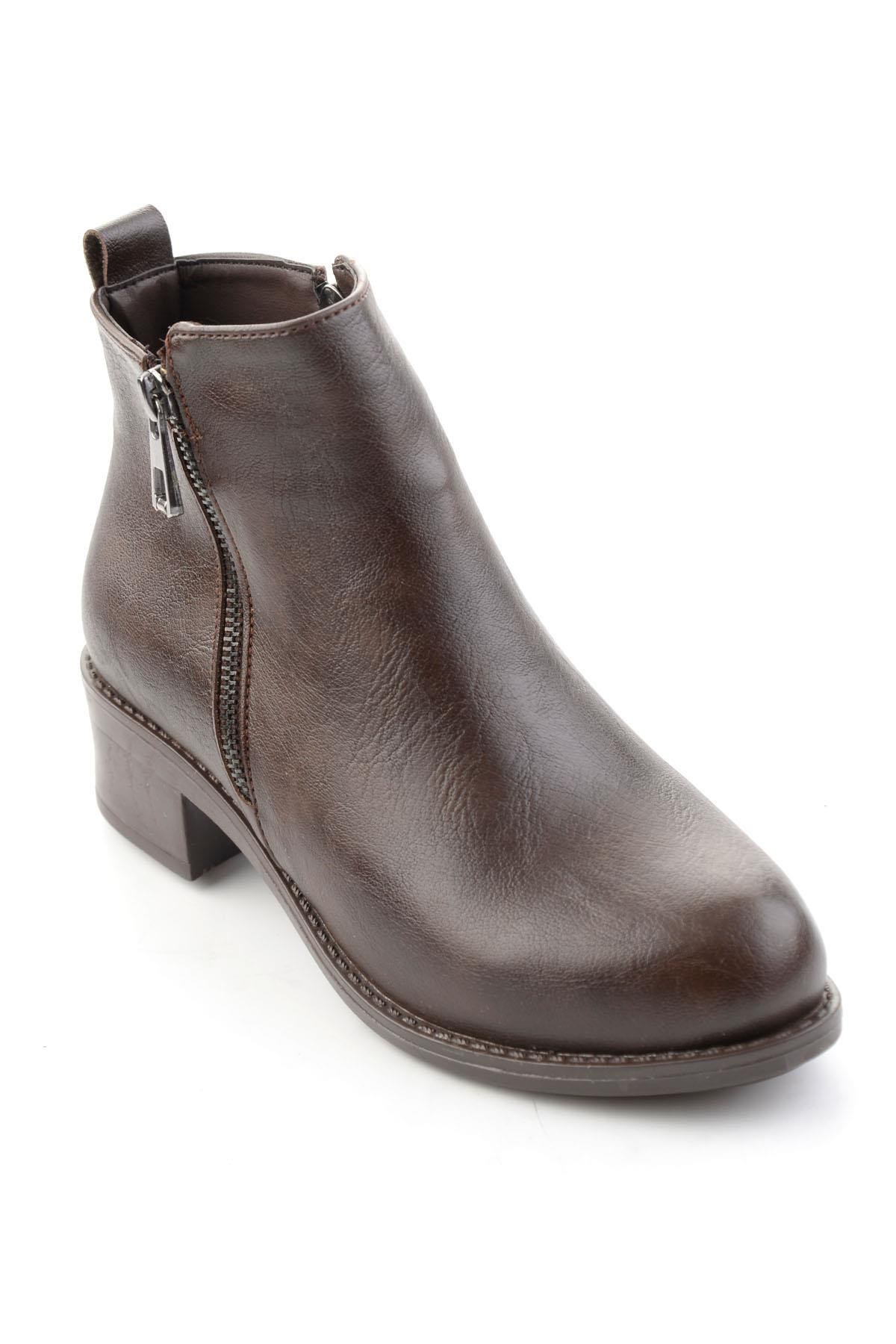 Kahve  Kadın Bot & Bootie K02140432709