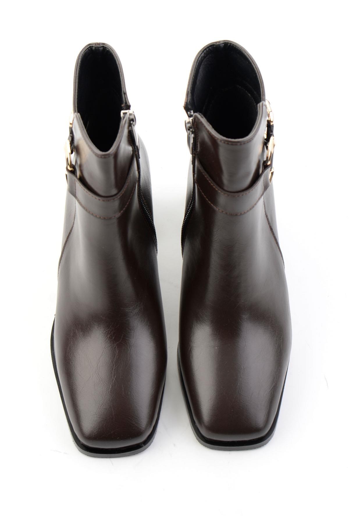 Kahve  Kadın Bot & Bootie K02823051809