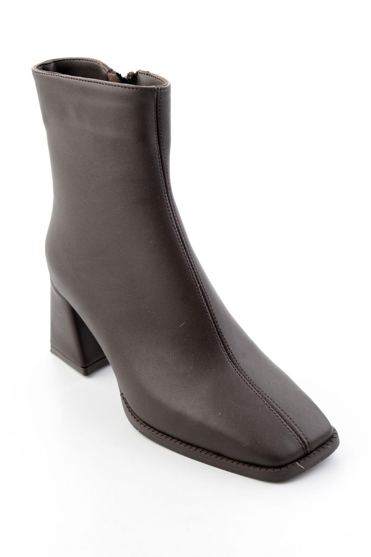 Kahve  Kadın Bot & Bootie K02824255009