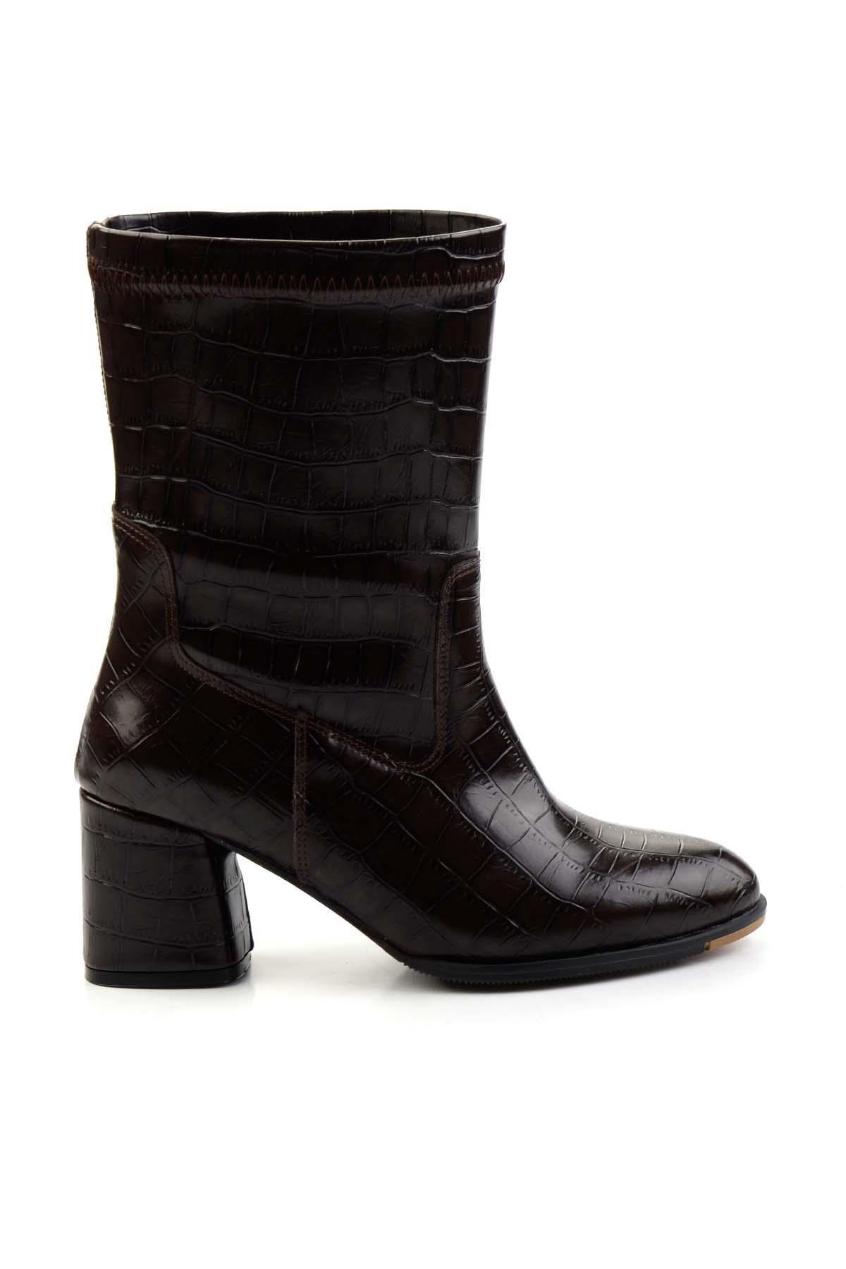 Kahve  Kadın Bot & Bootie K02824707011