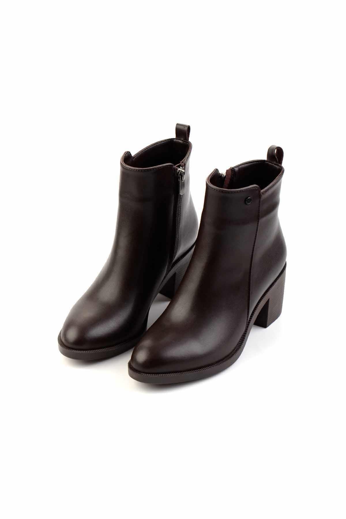 Kahve  Kadın Bot & Bootie K02826081509