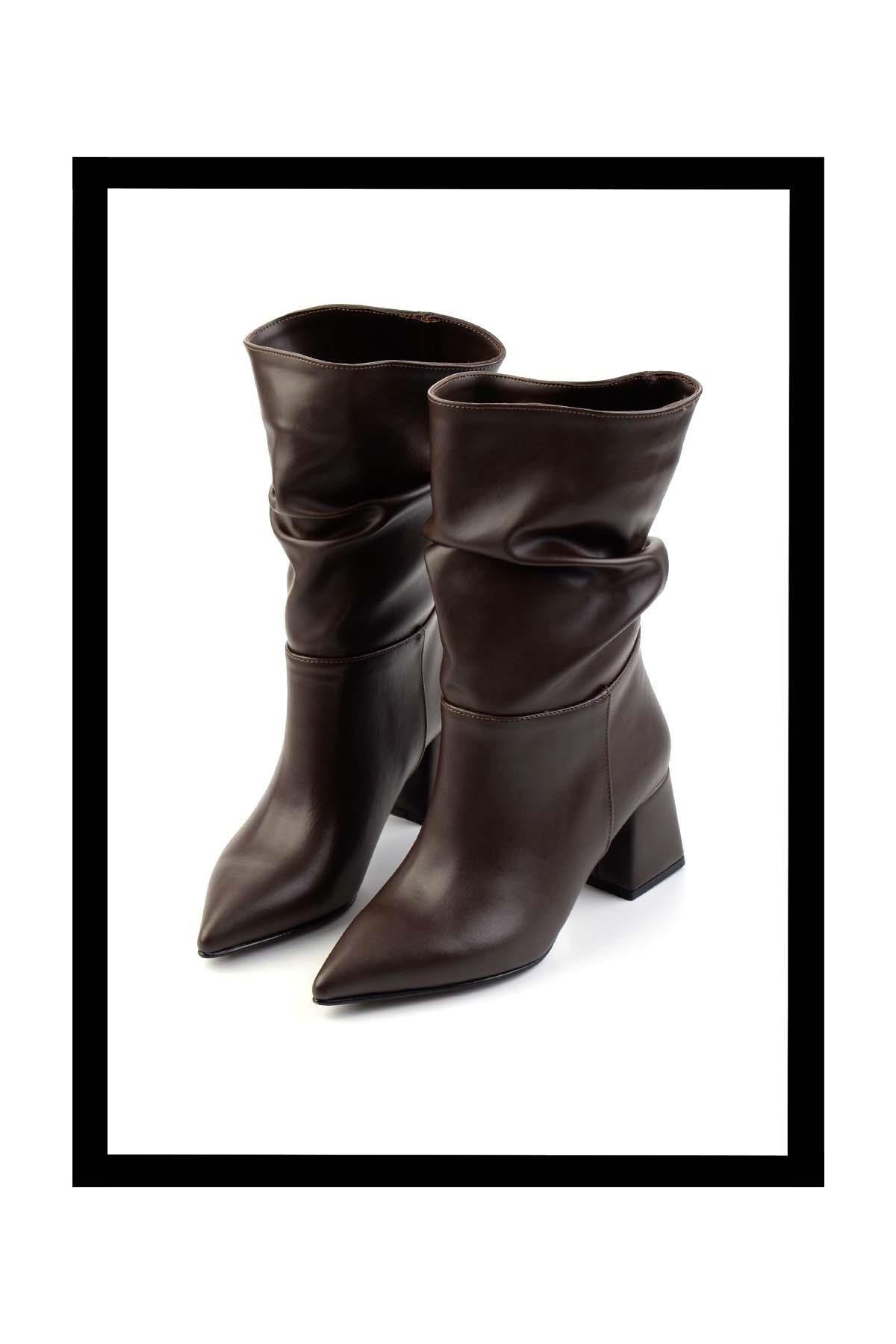 Kahve  Kadın Bot & Bootie K02992152009