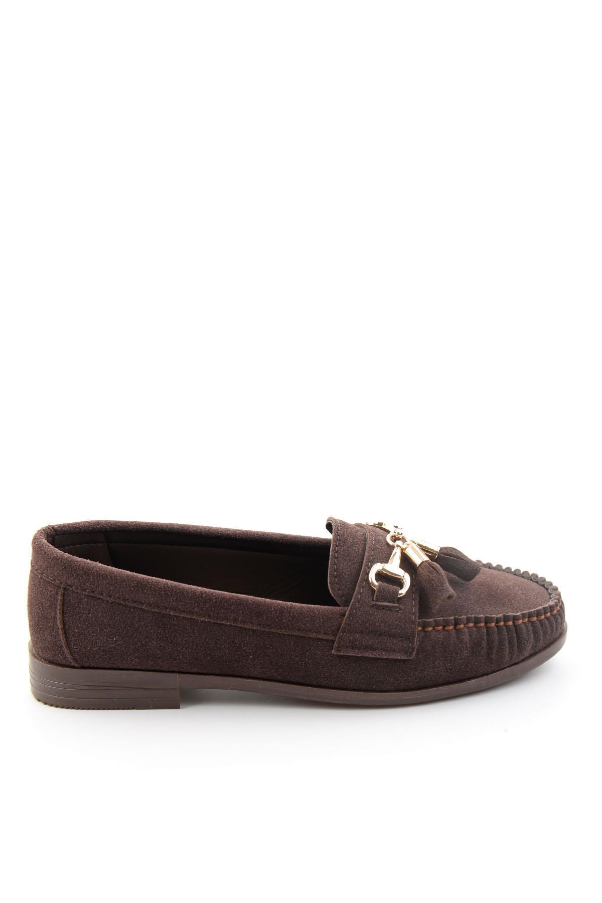 Kahve  Kadın Loafer Ayakkabı K01140006271
