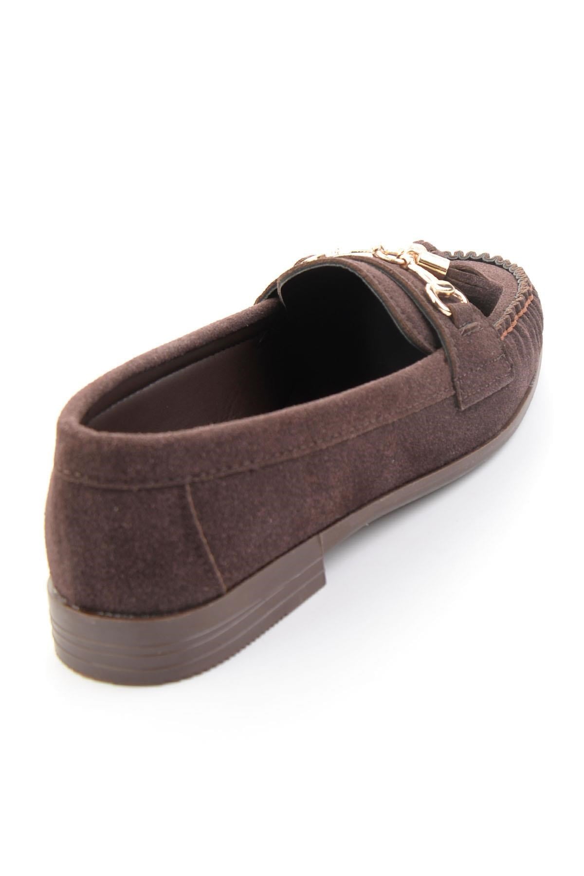 Kahve  Kadın Loafer Ayakkabı K01140006271