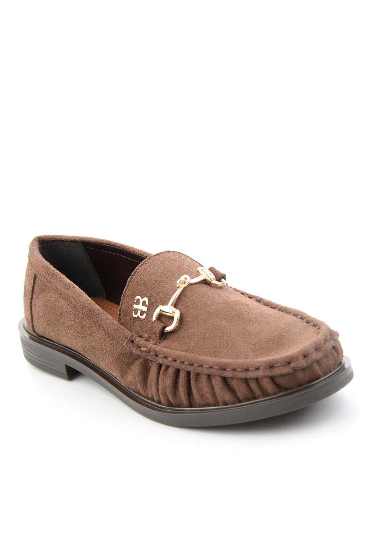 Kahve  Kadın Loafer Ayakkabı K01503520972