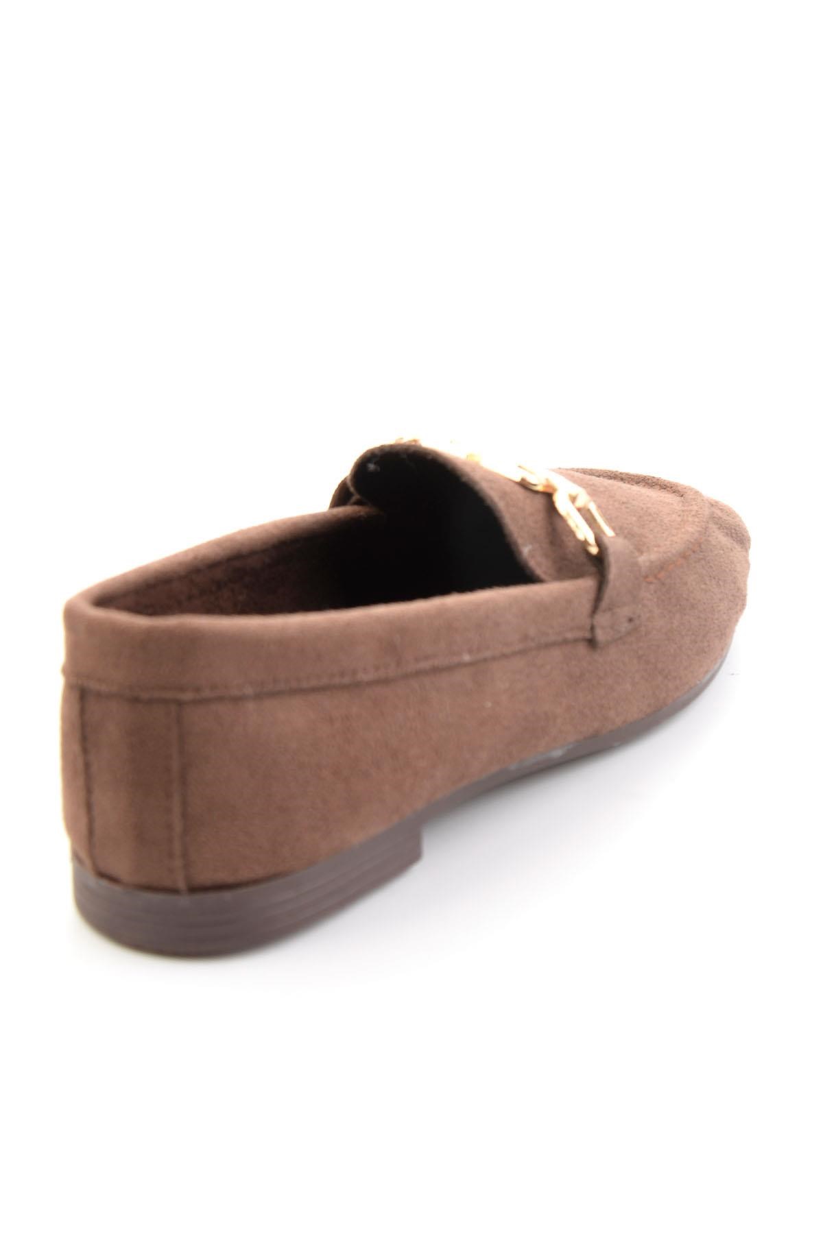 Kahve  Kadın Loafer Ayakkabı K01503727102