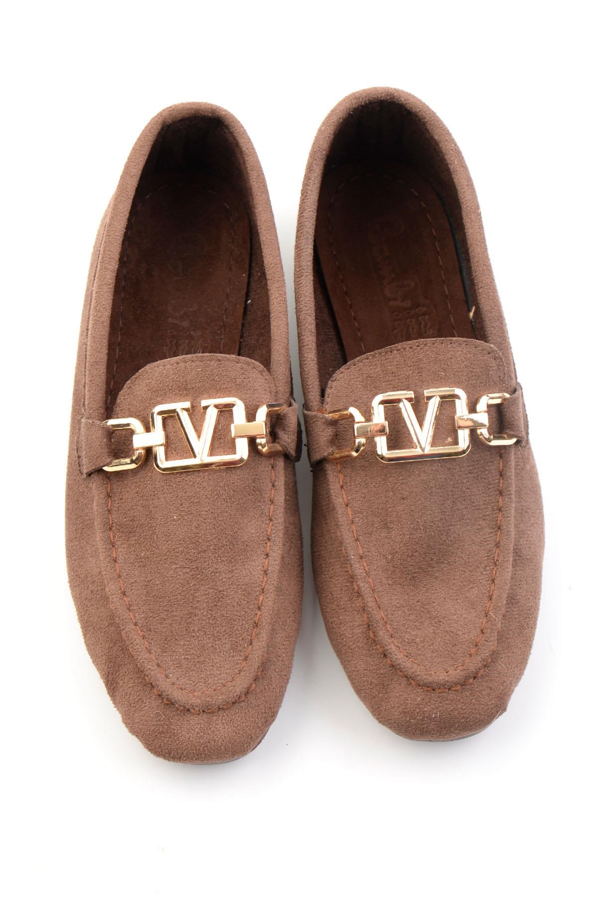 Kahve  Kadın Loafer Ayakkabı K01503727102