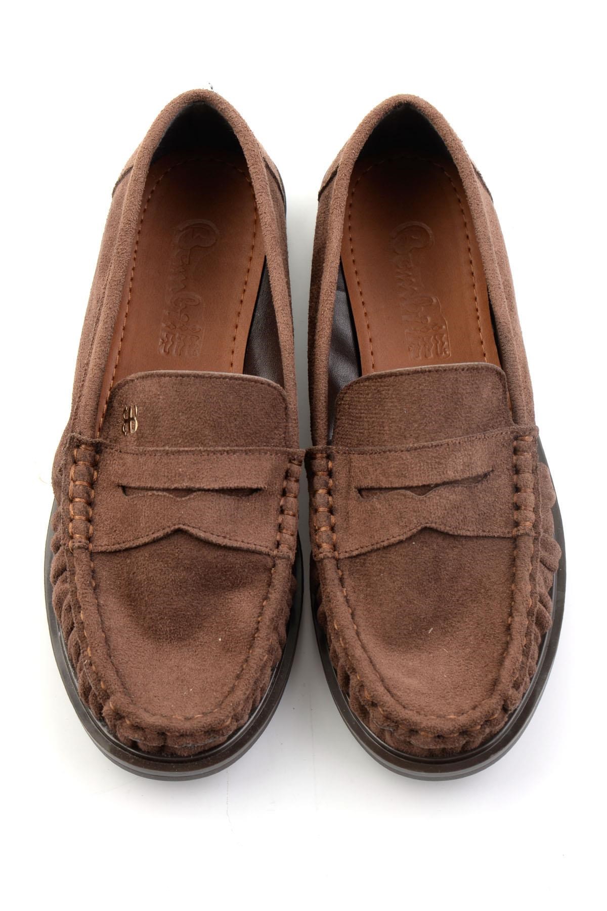 Kahve  Kadın Loafer Ayakkabı K01503728372