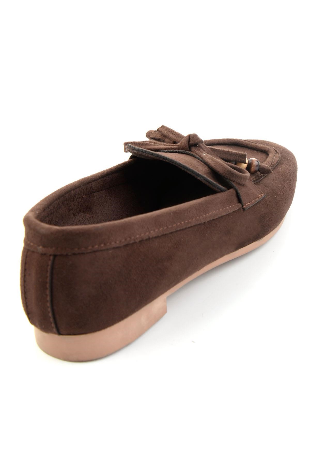 Kahve  Kadın Loafer Ayakkabı K01688012672