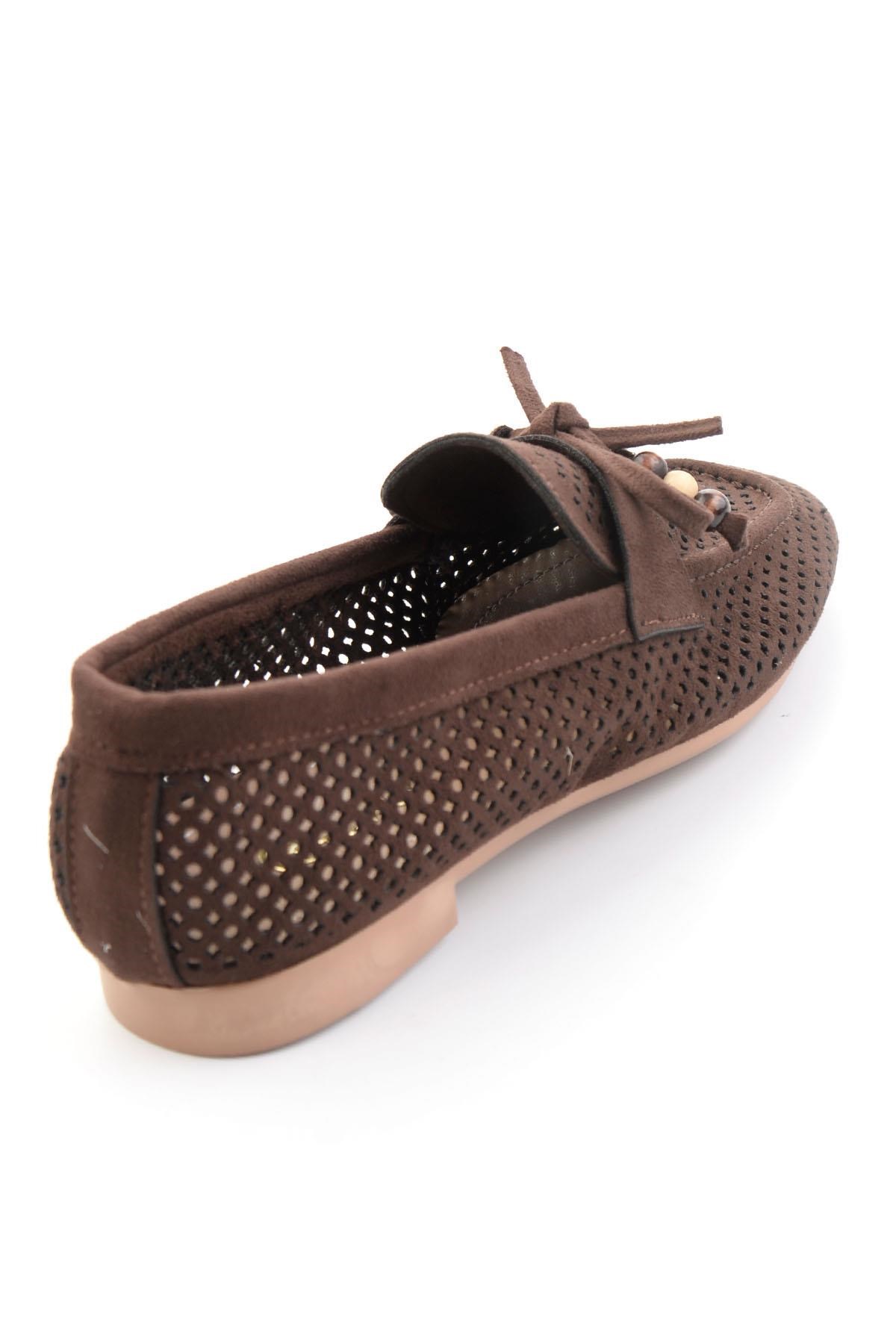 Kahve  Kadın Loafer Ayakkabı K01688012772