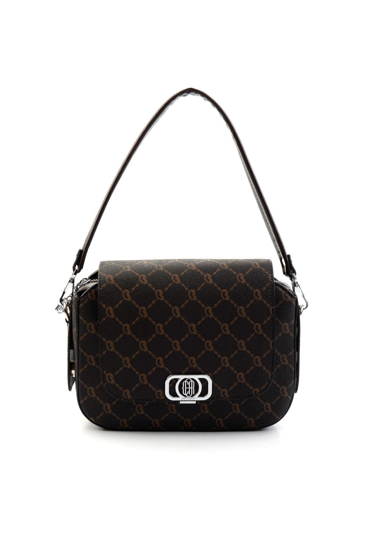 Kahve  Kadın Postacı Çanta C06636431451