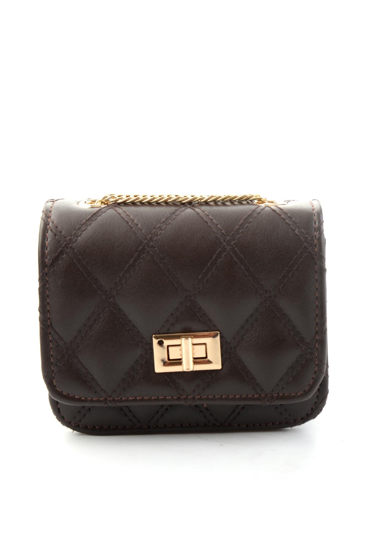 Kahve  Kadın Postacı Çanta C06964145209
