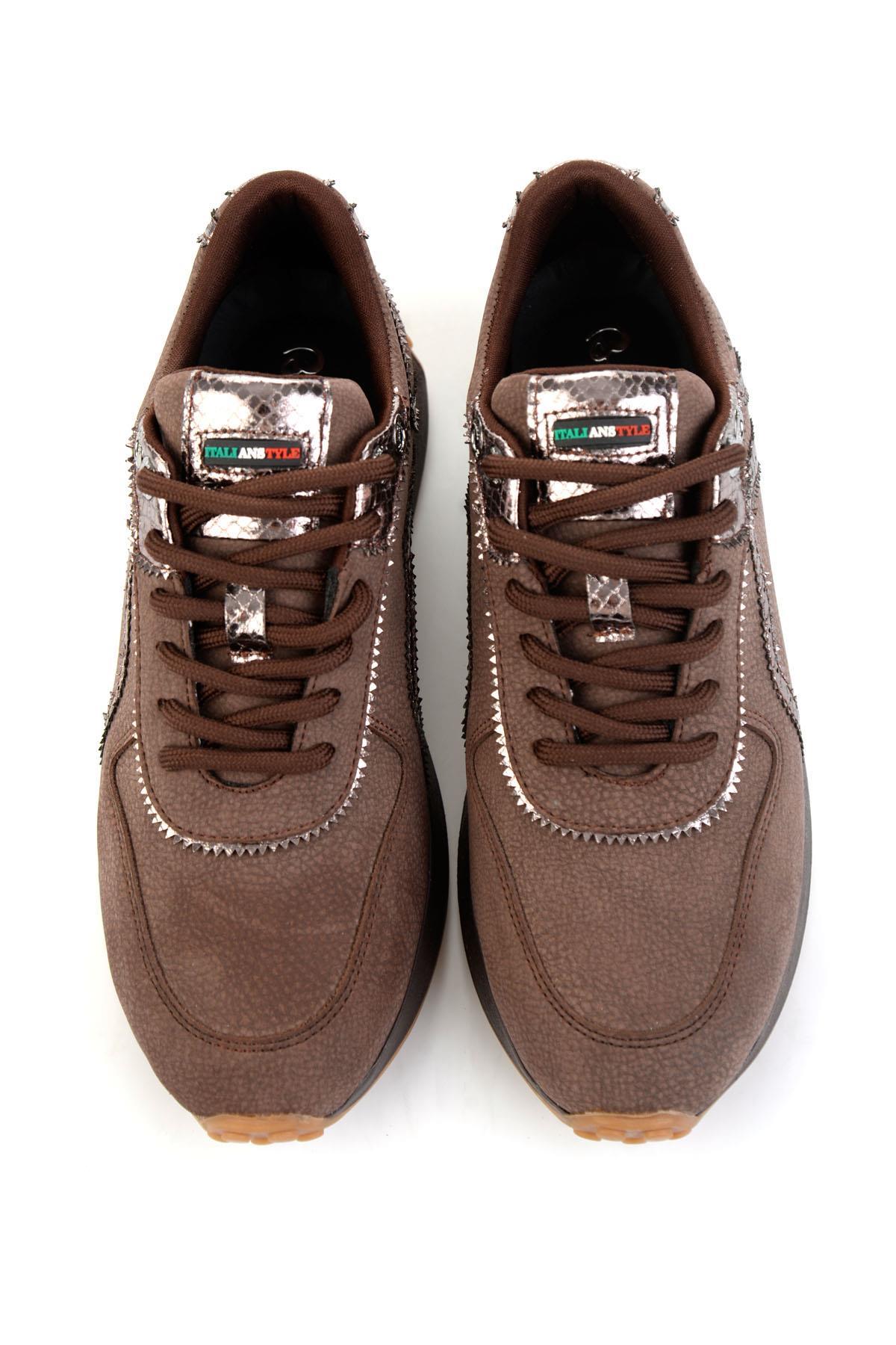 Kahve  Kadın Sneaker K01188332709