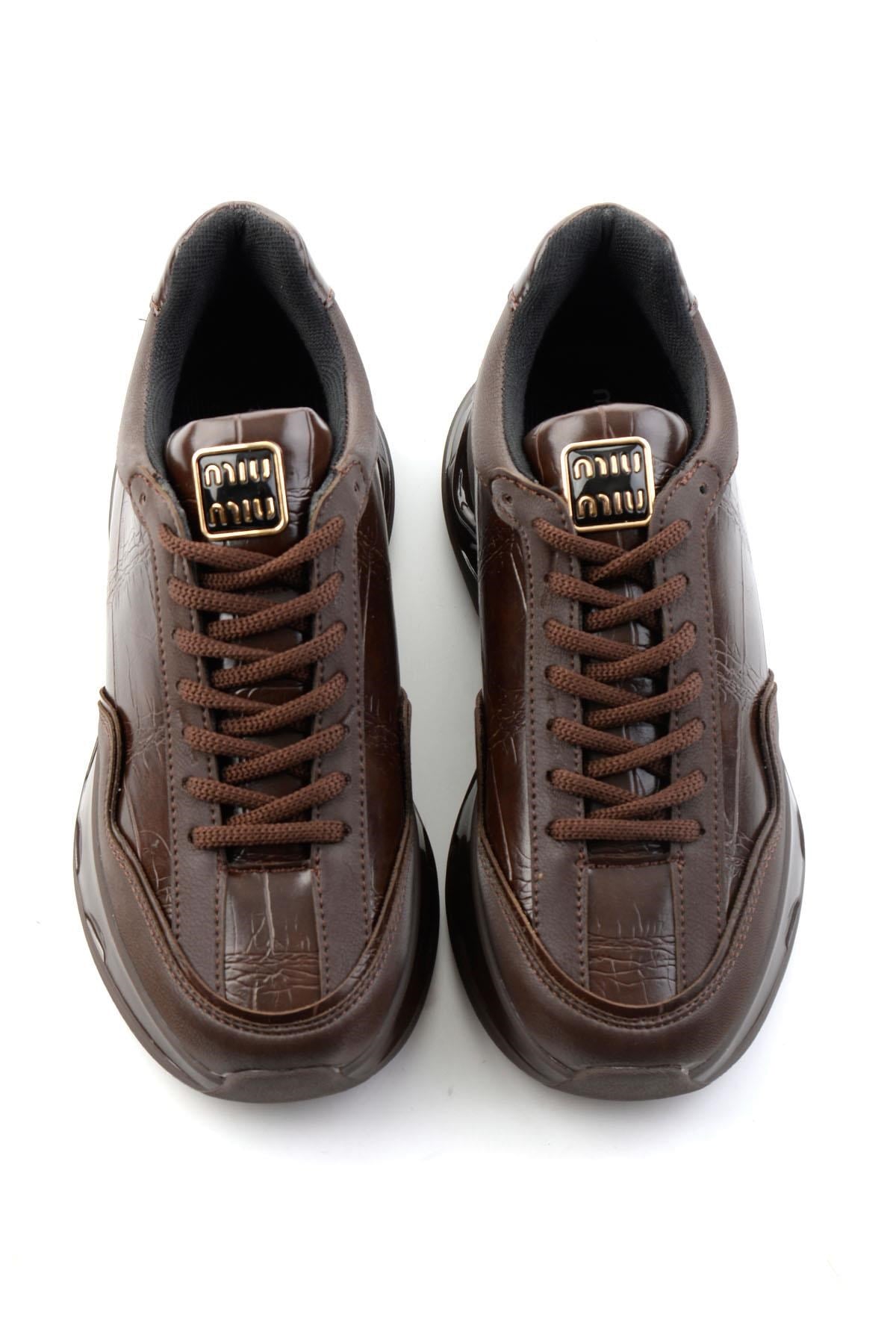 Kahve  Kadın Sneaker K01228092109