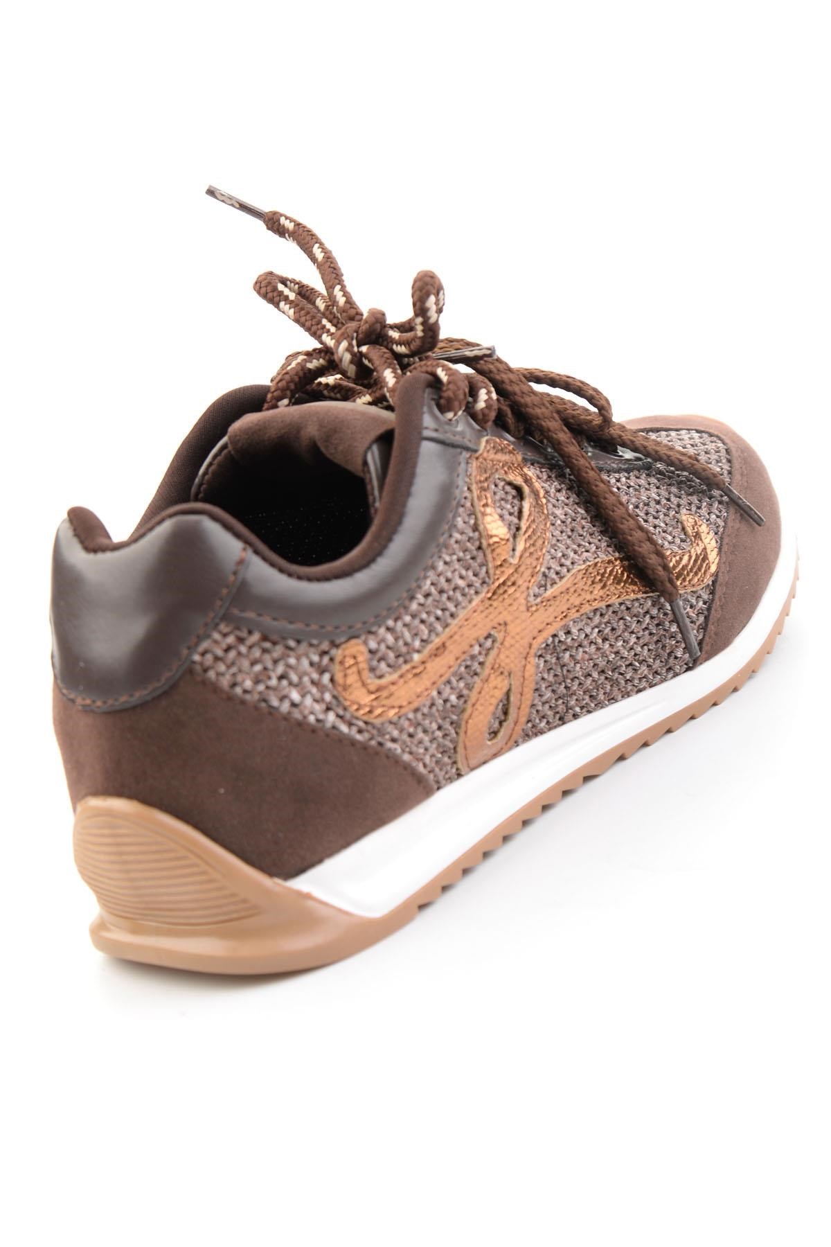 Kahve  Kadın Sneaker K01235003228