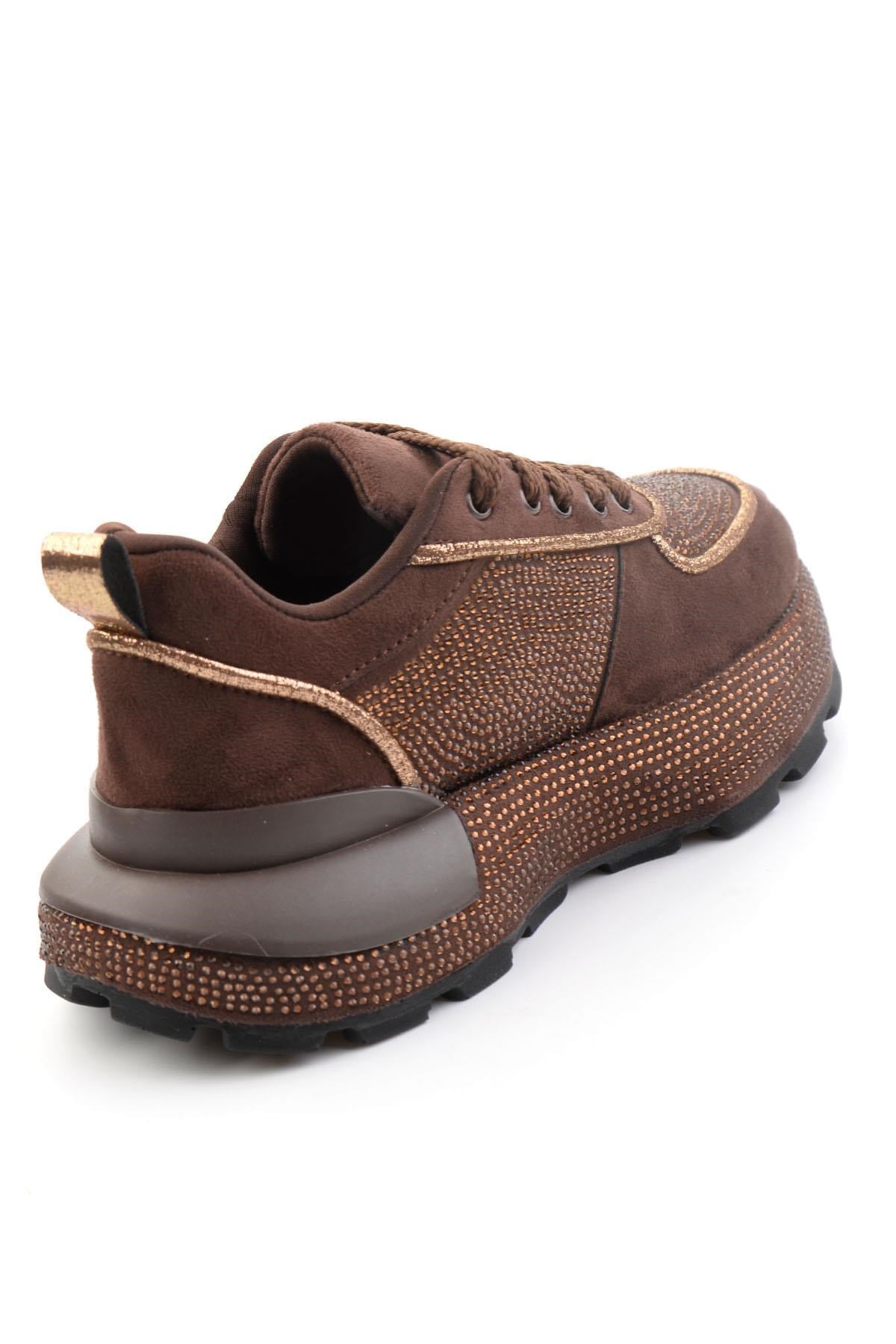 Kahve  Kadın Sneaker K01235003387