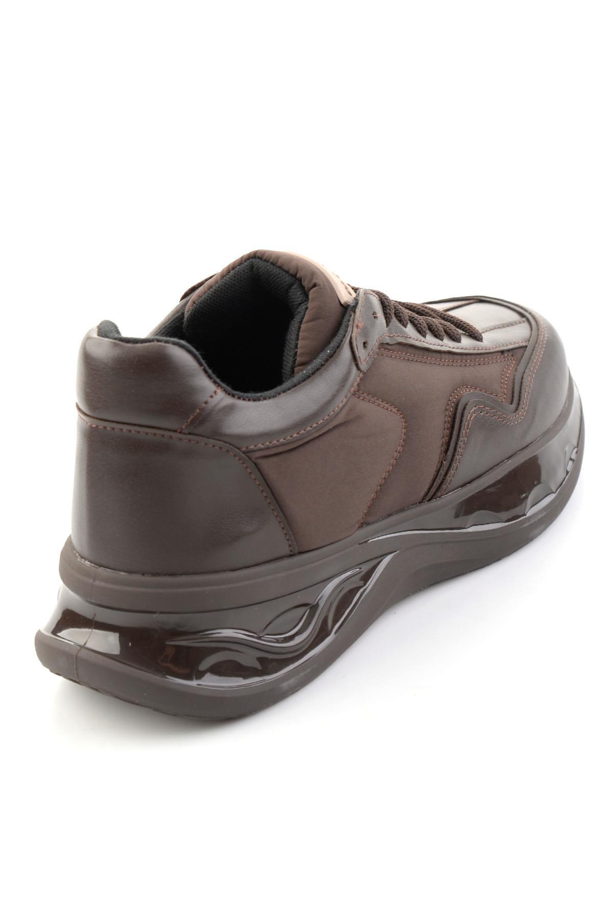 Kahve Kahve Streç  Kadın Sneaker K01228092409