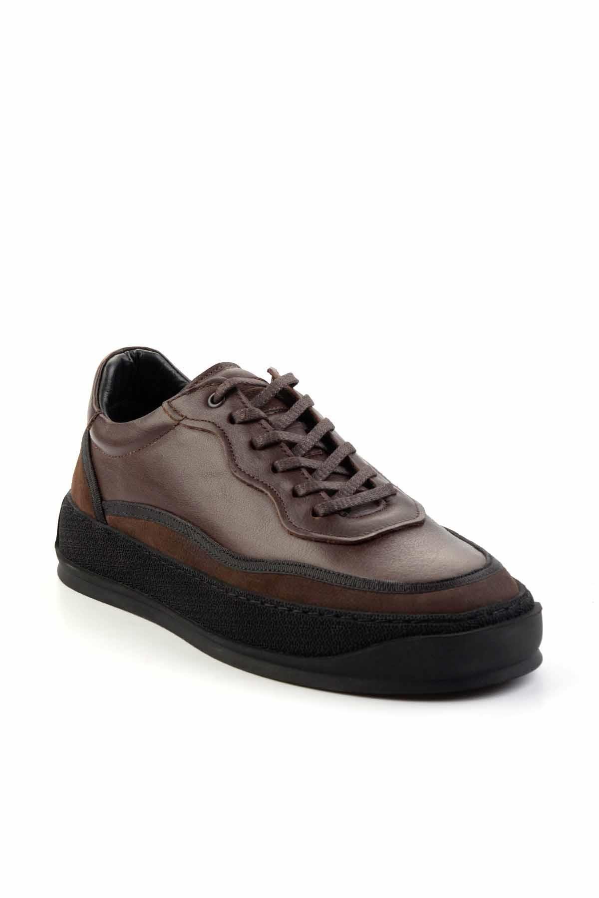 Kahve Leather Erkek Casual Ayakkabı E01396113503