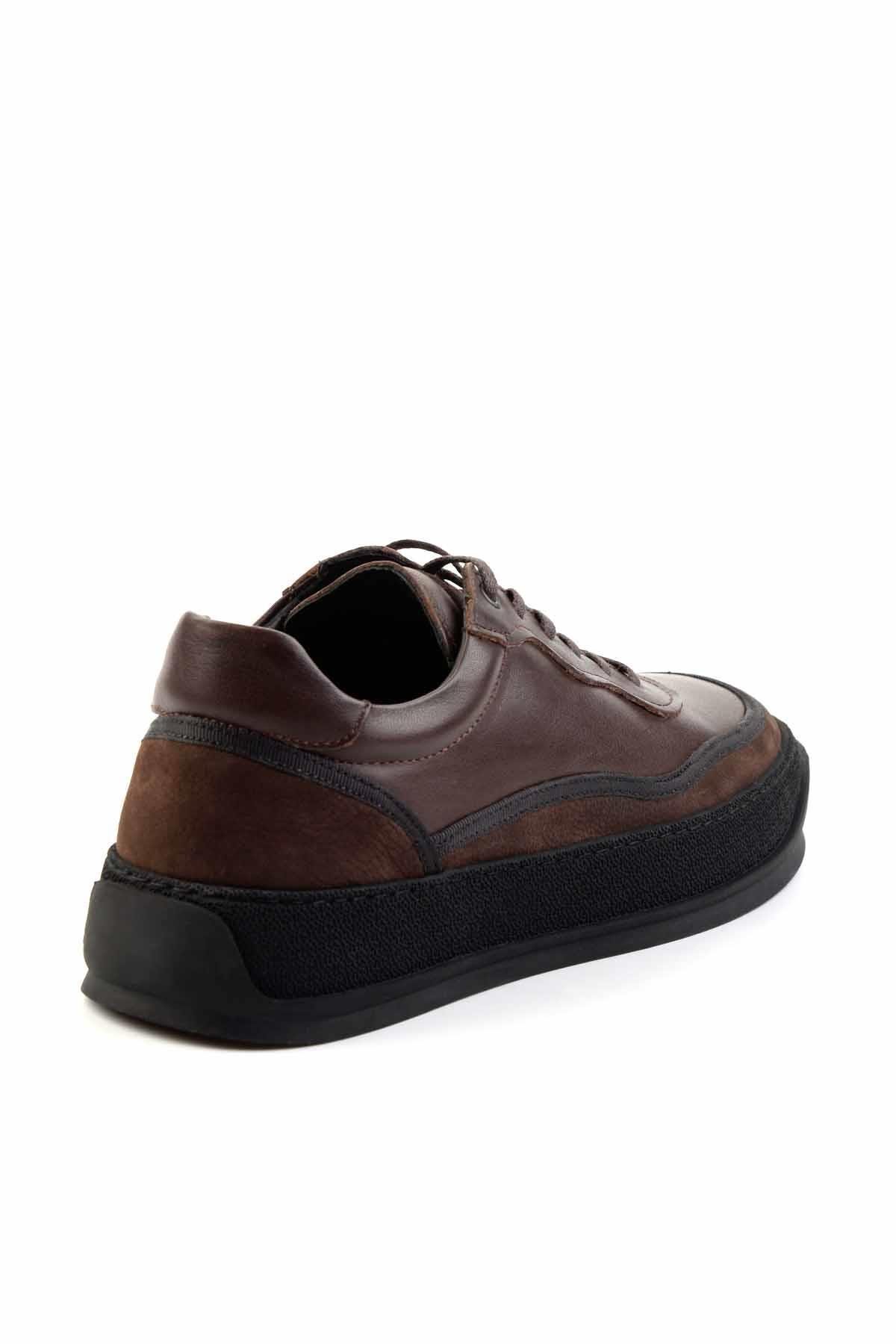 Kahve Leather Erkek Casual Ayakkabı E01396113503
