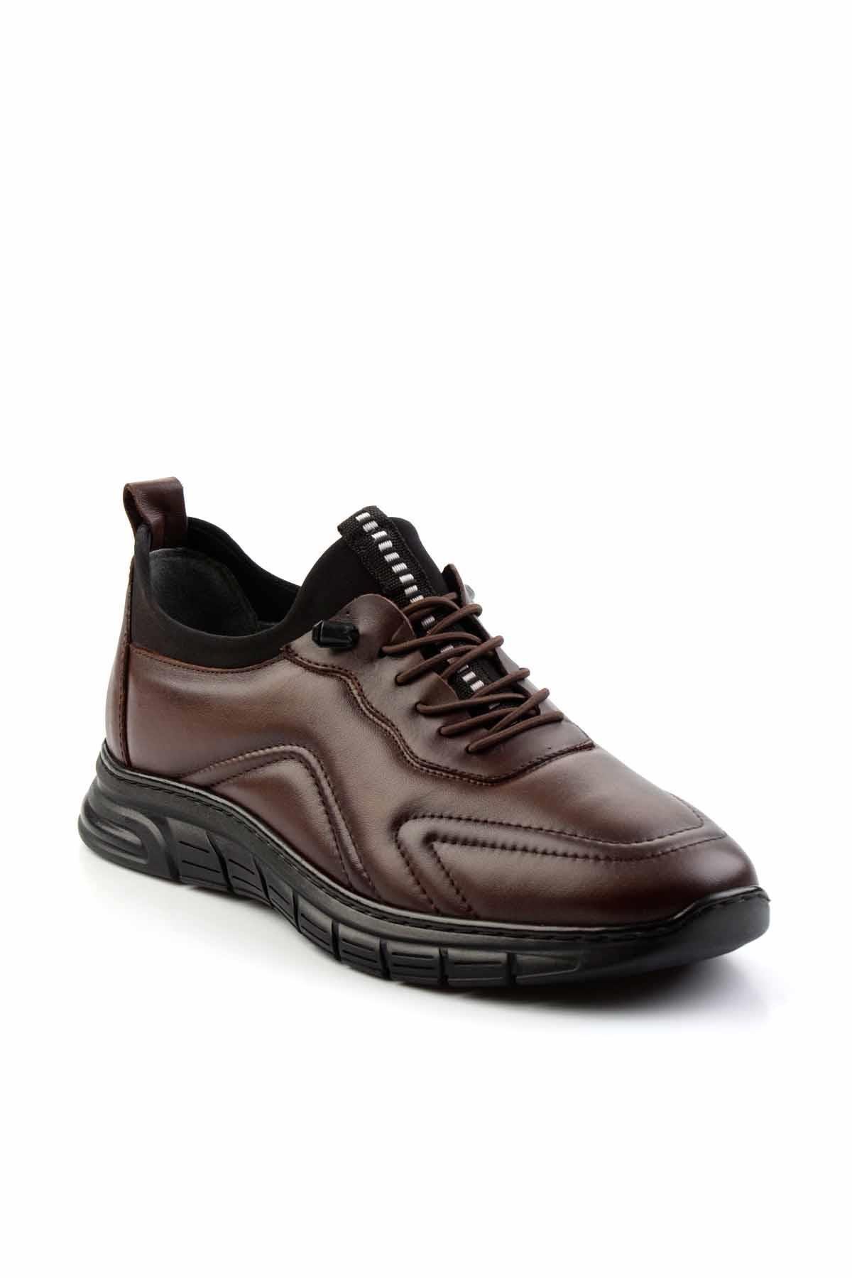 Kahve Leather Erkek Casual Ayakkabı E01070022343