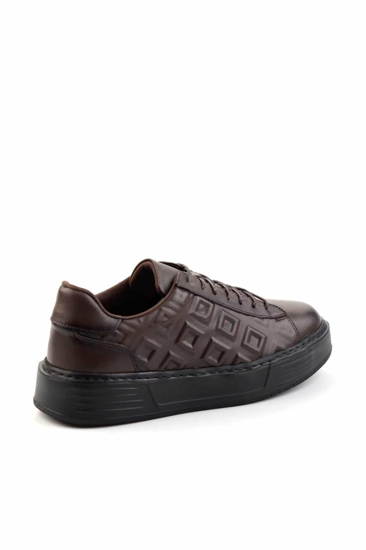 Kahve Leather Erkek Casual Ayakkabı E01556105841