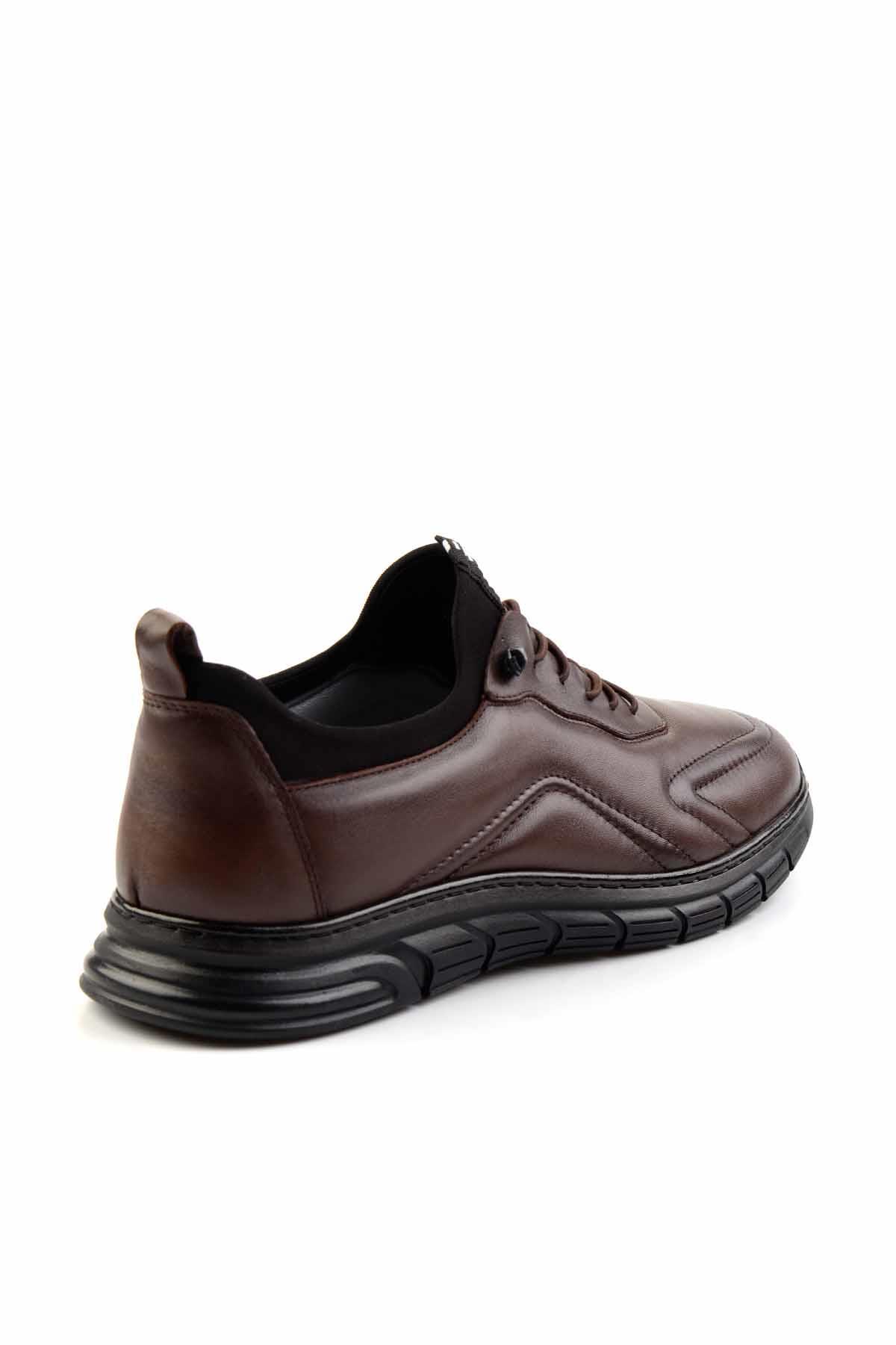 Kahve Leather Erkek Casual Ayakkabı E01070022343