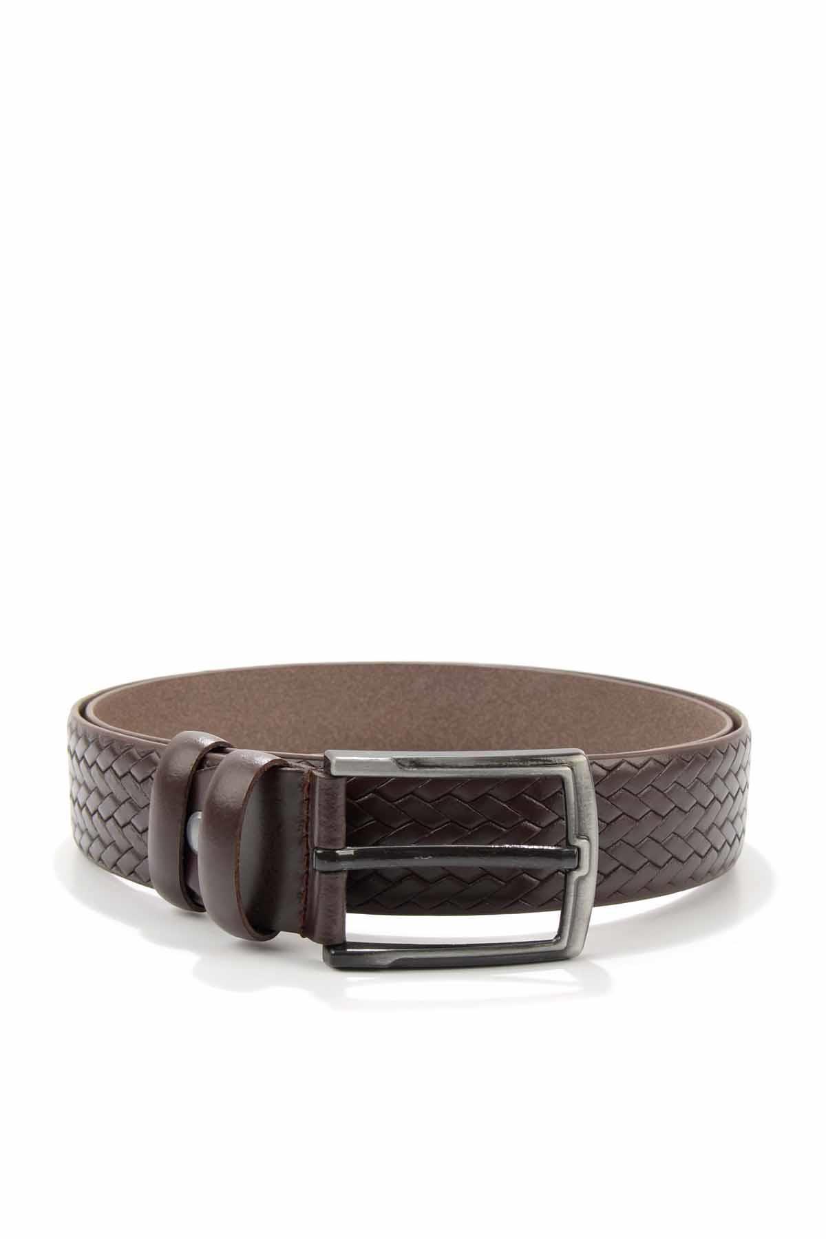 Kahve Leather Erkek Kemer U08657012603