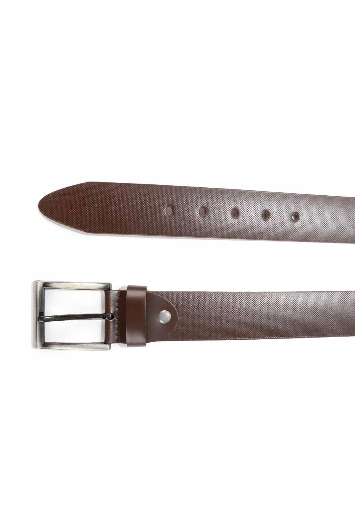 Kahve Leather Erkek Kemer U08657019303