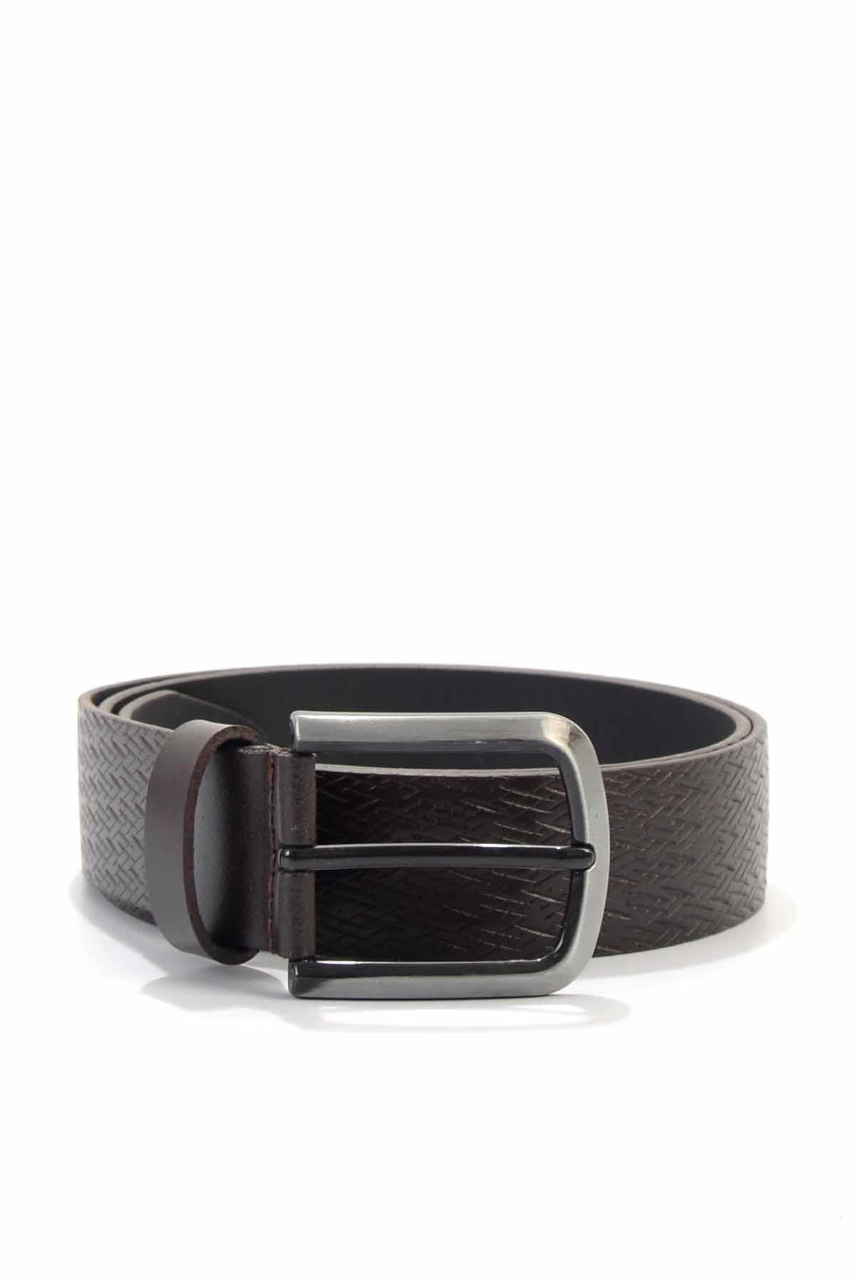 Kahve Leather Erkek Kemer U08657019503