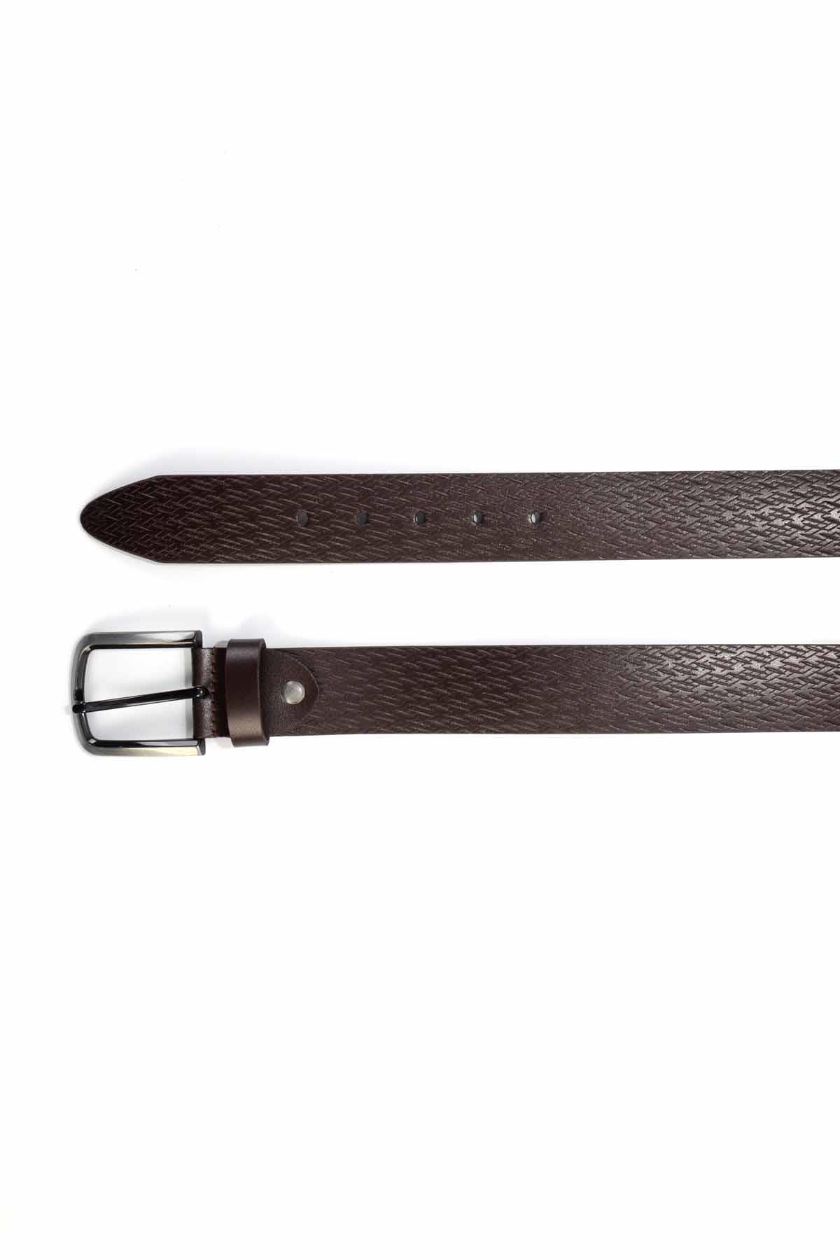 Kahve Leather Erkek Kemer U08657019503