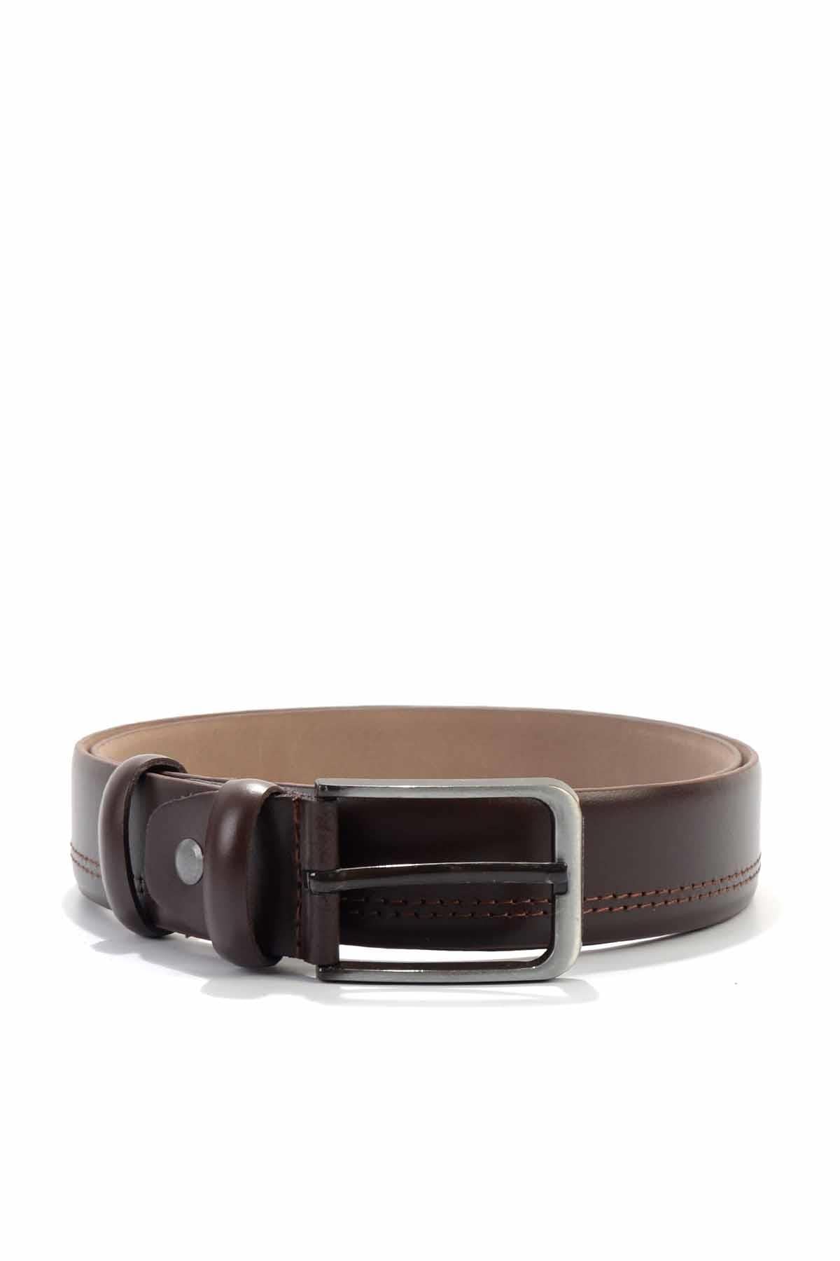 Kahve Leather Erkek Kemer U08657019603