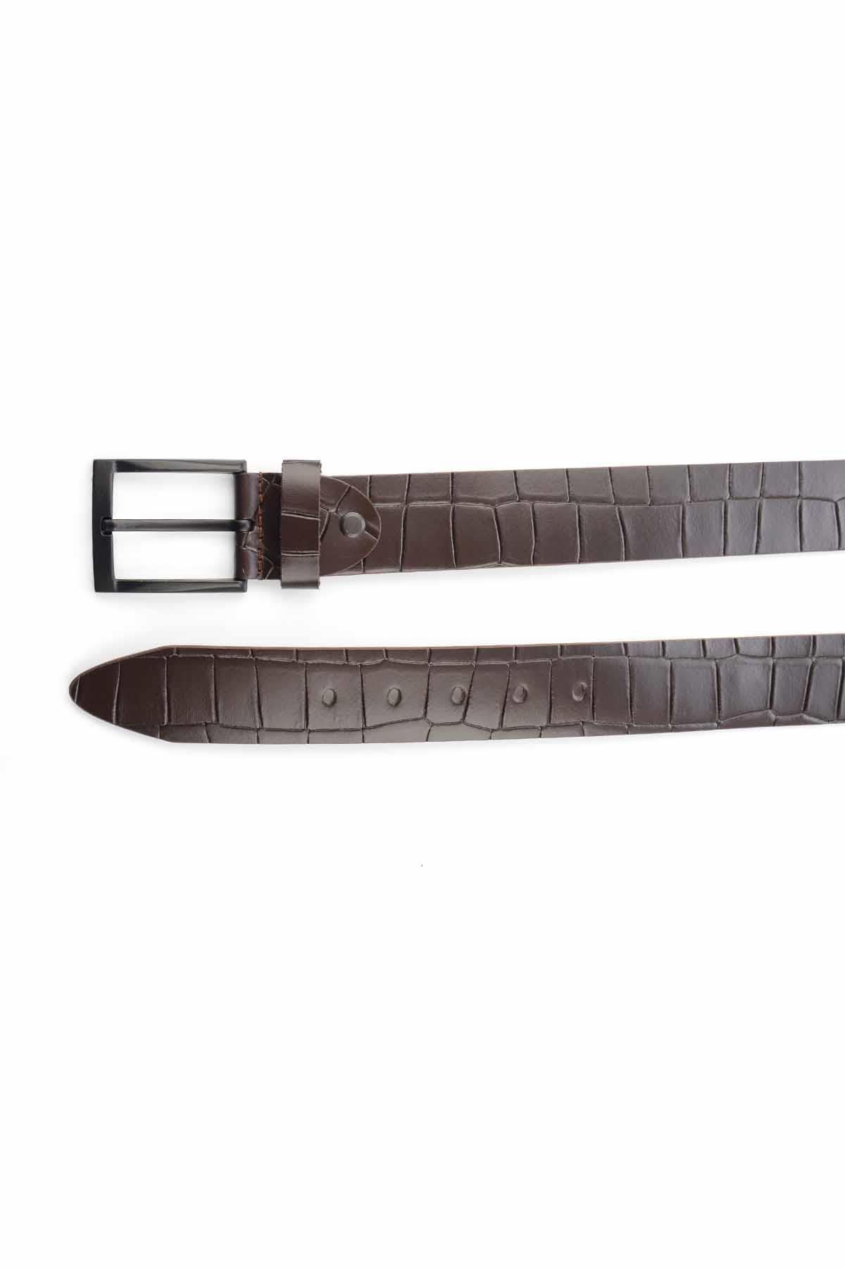 Kahve Leather Erkek Kemer U08657019711