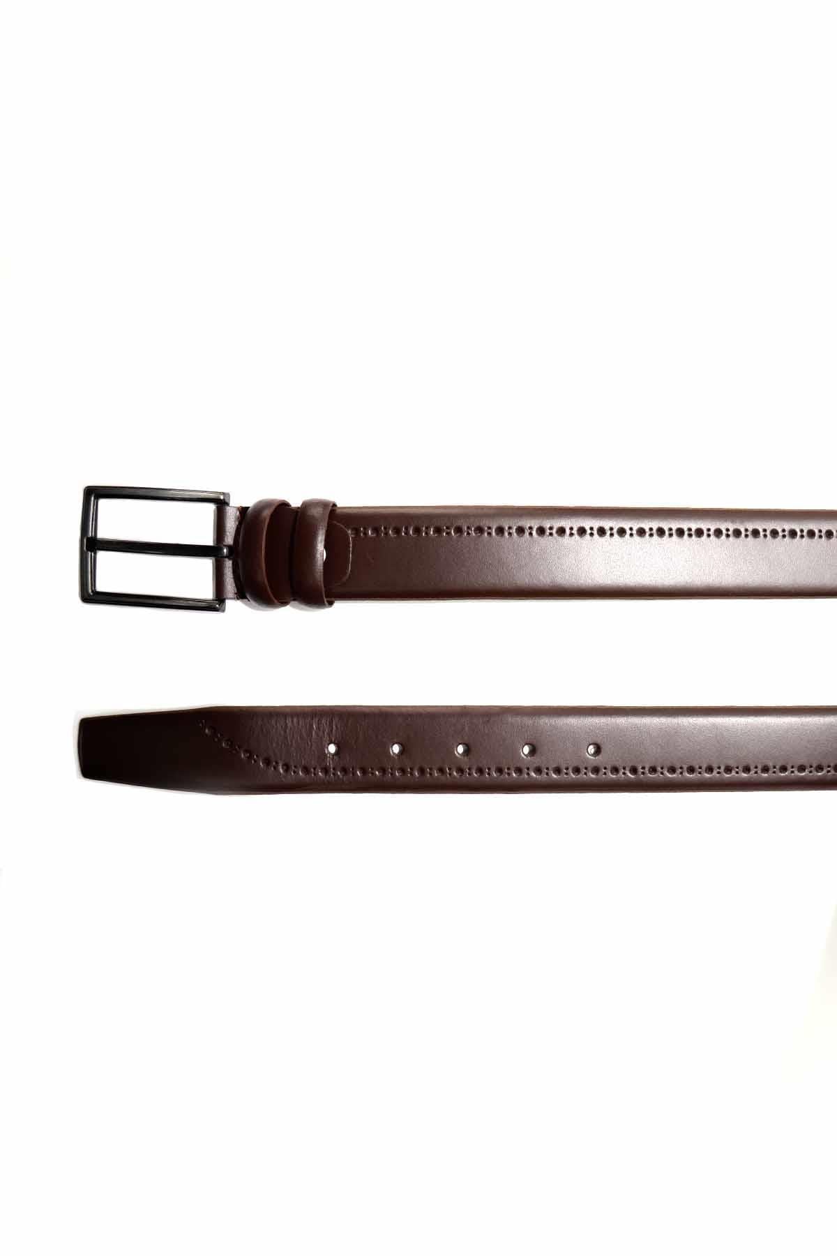 Kahve Leather Erkek Kemer U08657021603
