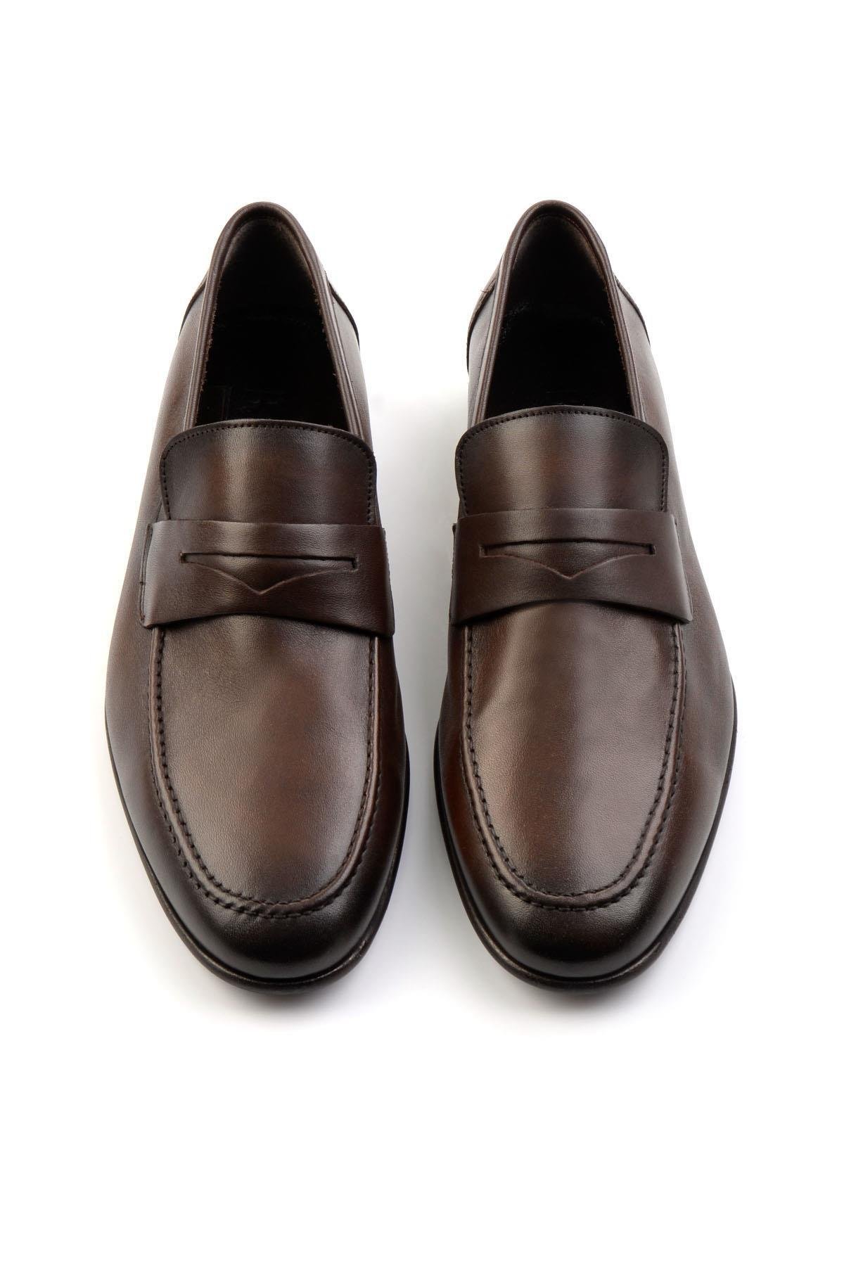 Kahve Leather Erkek Klasik Ayakkabı E01757800003