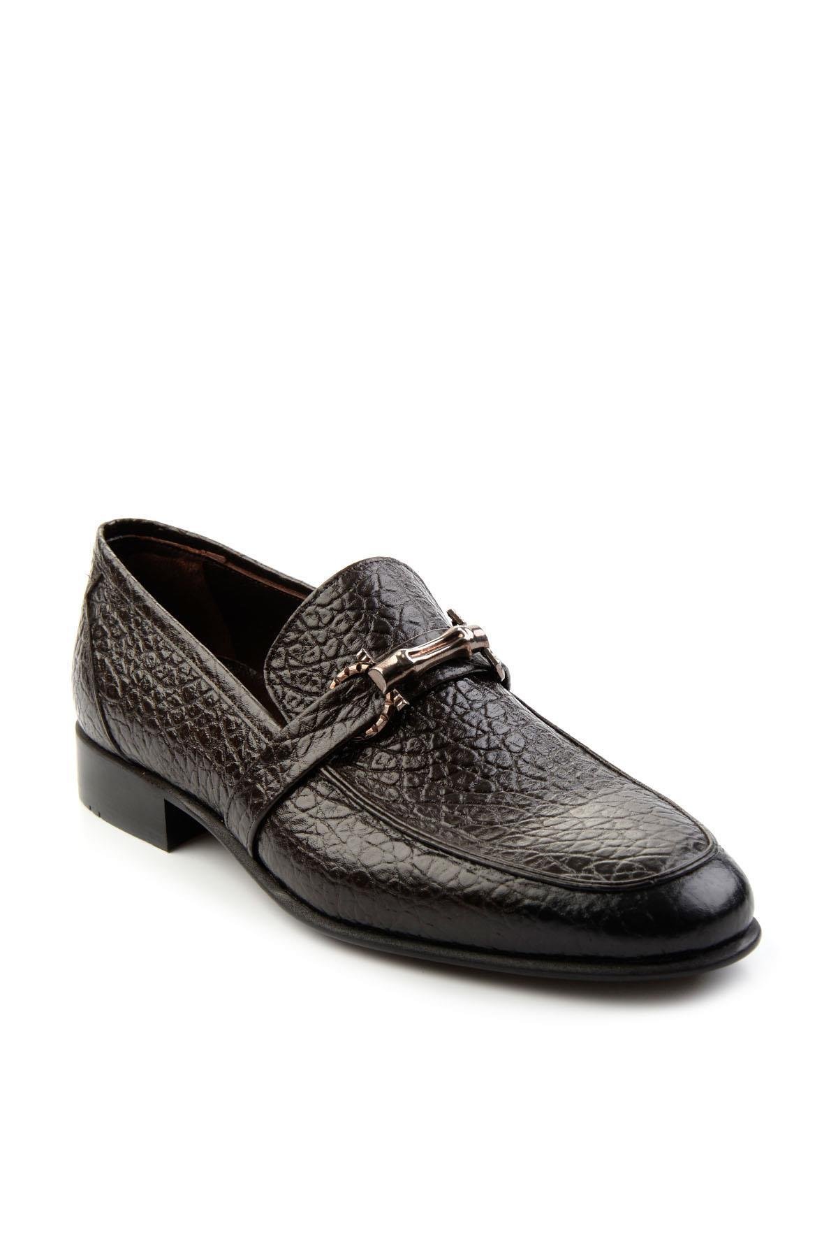 Kahve Leather Erkek Klasik Ayakkabı E01630240703