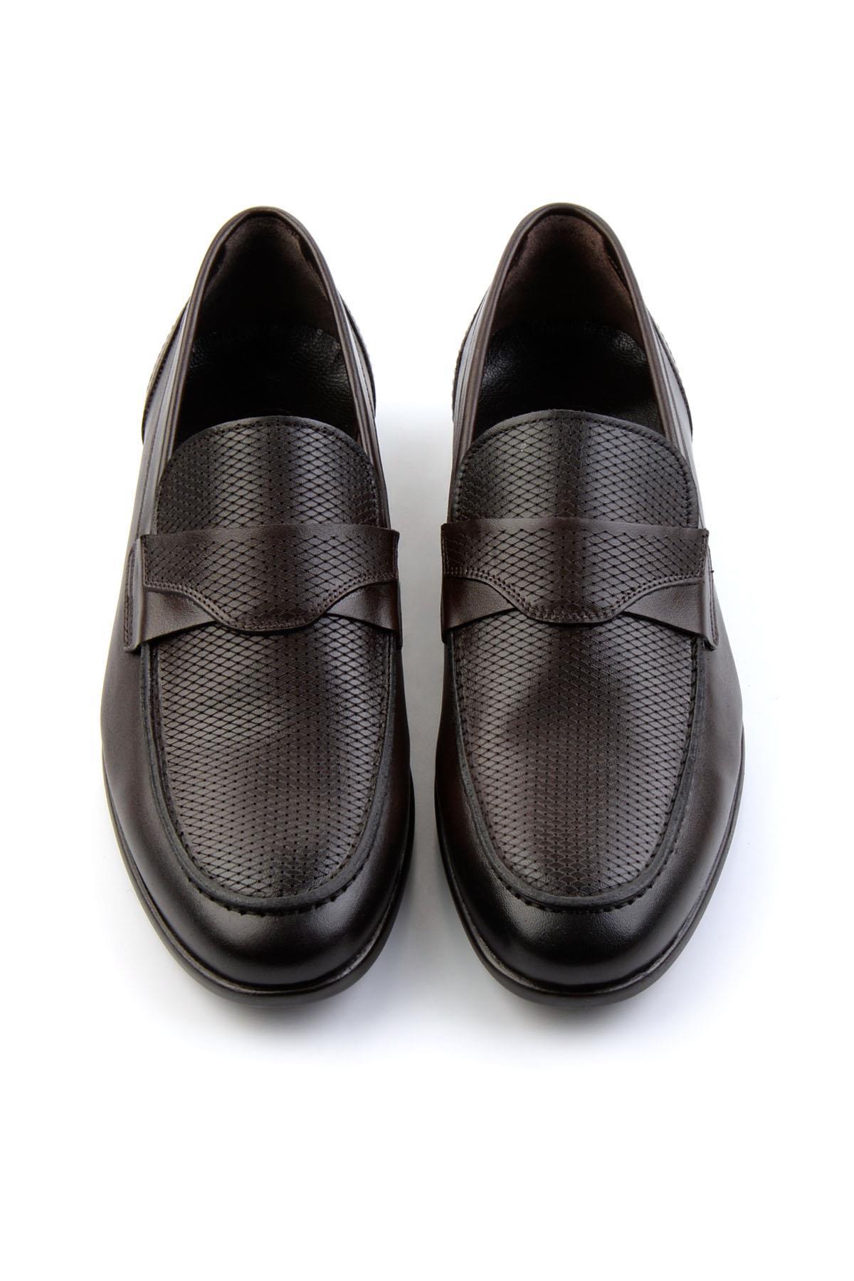 Kahve Leather Erkek Klasik Ayakkabı E01757715103