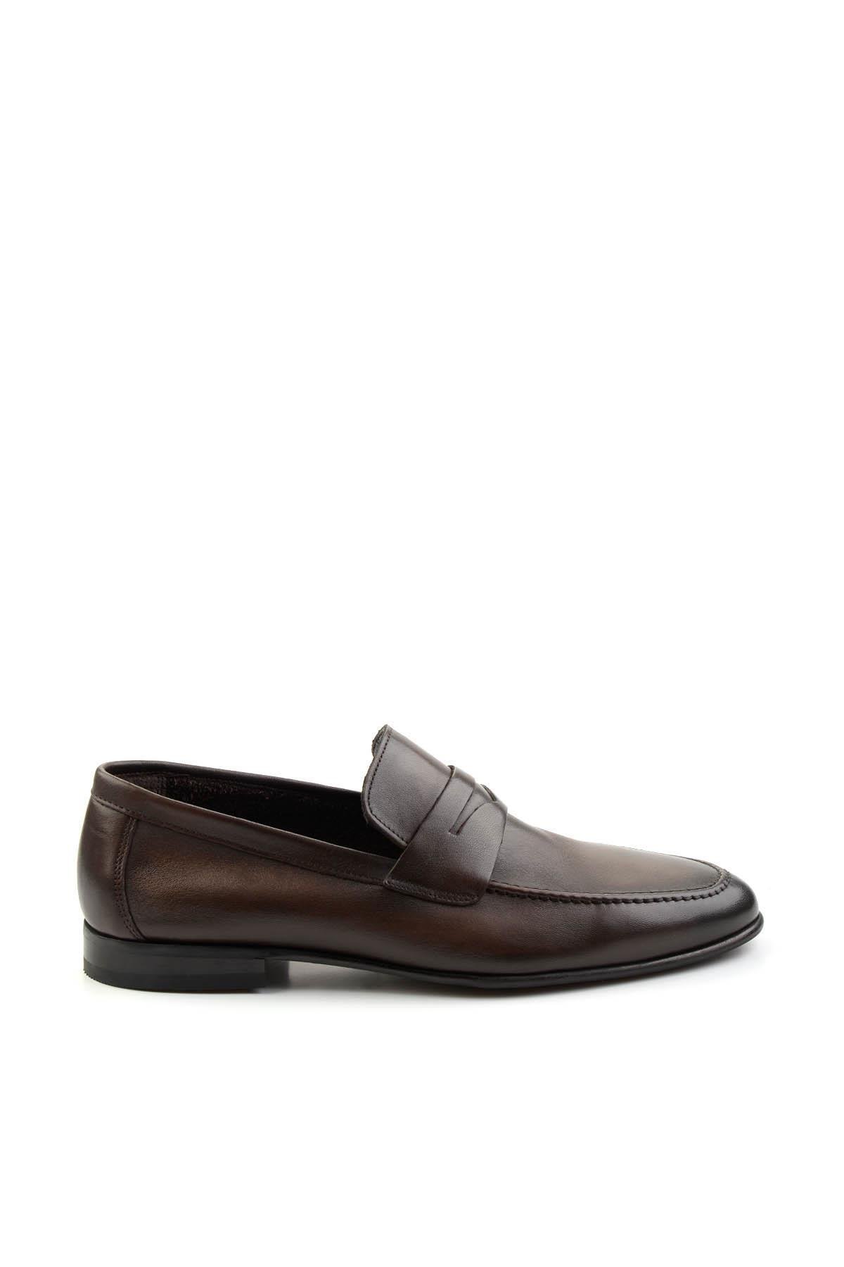 Kahve Leather Erkek Klasik Ayakkabı E01757800003