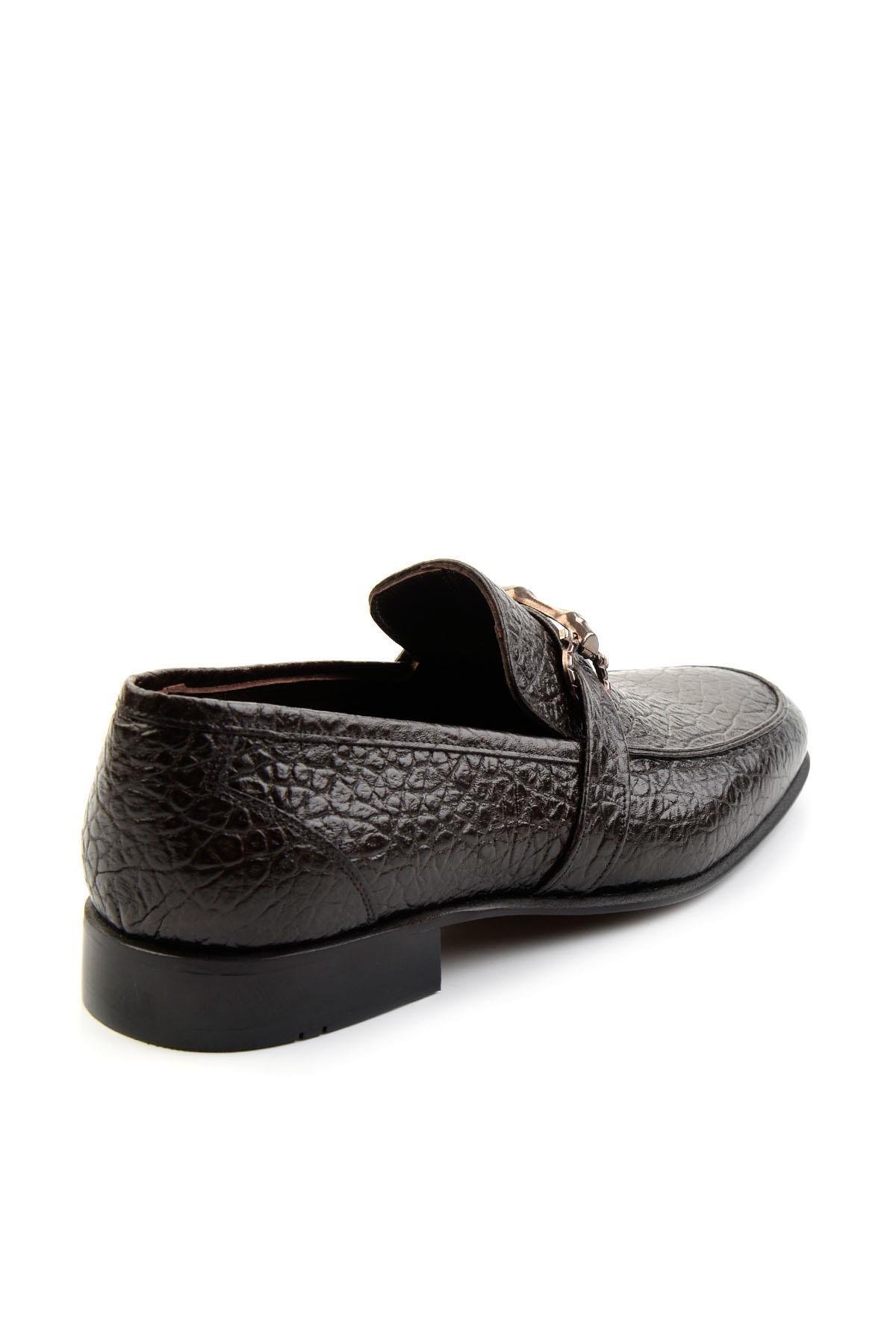 Kahve Leather Erkek Klasik Ayakkabı E01630240703