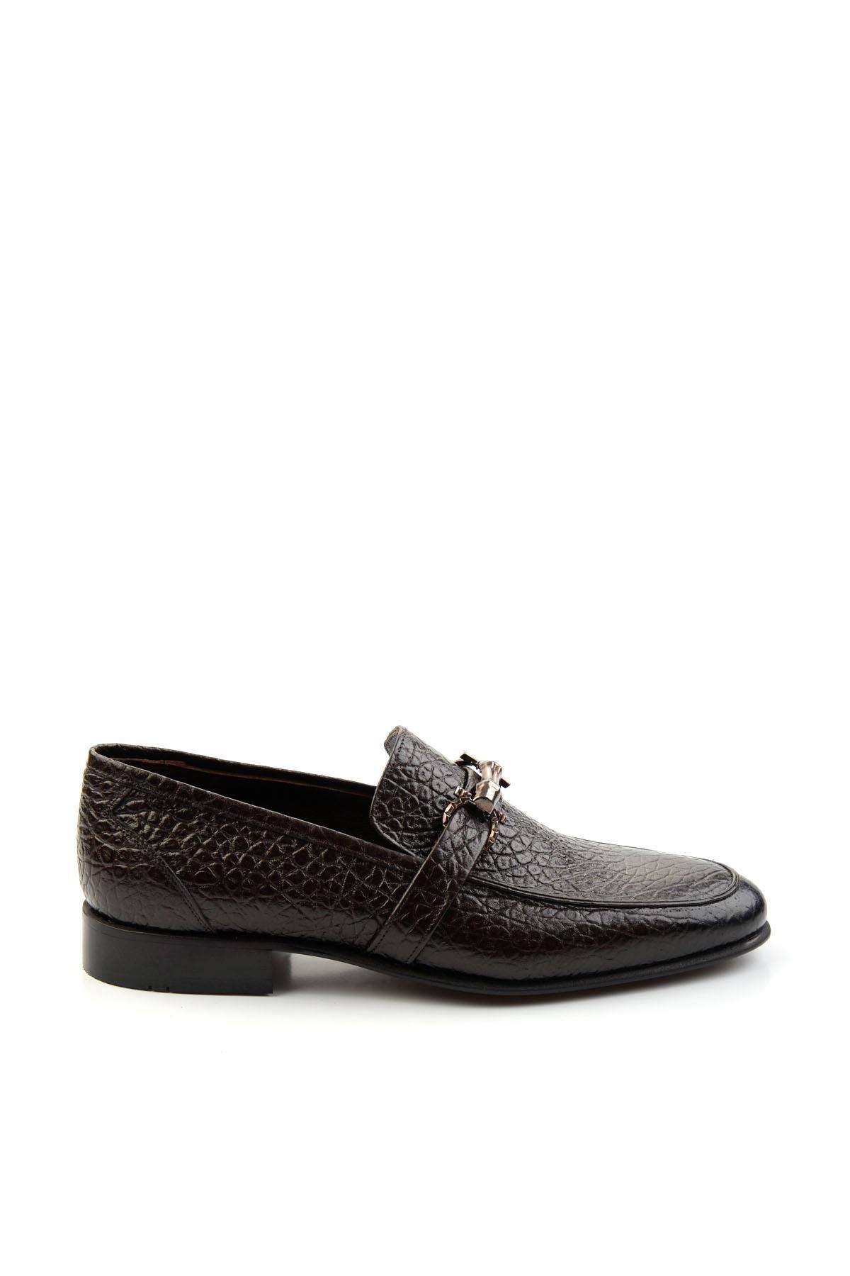Kahve Leather Erkek Klasik Ayakkabı E01630240703