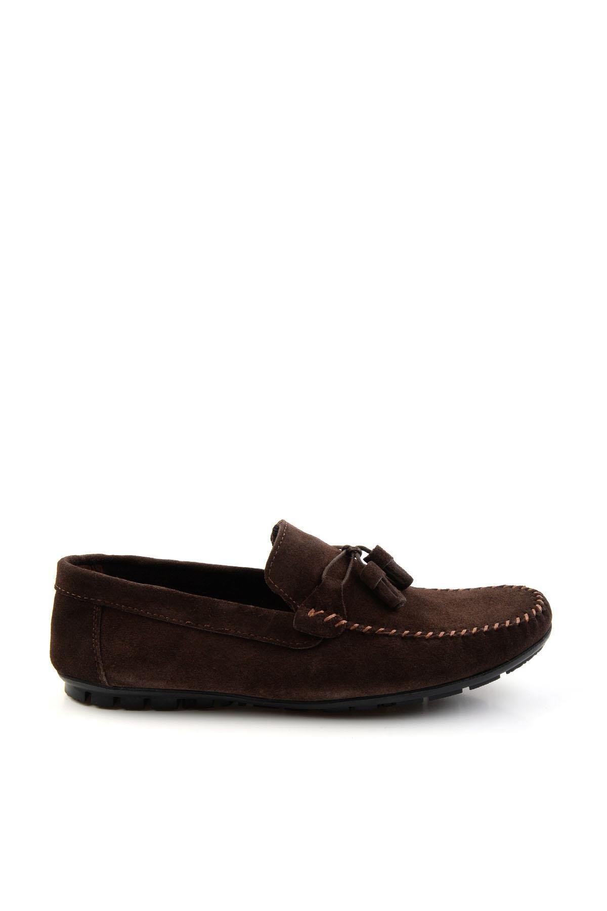Kahve Leather Erkek Loafer Ayakkabı E01623202802