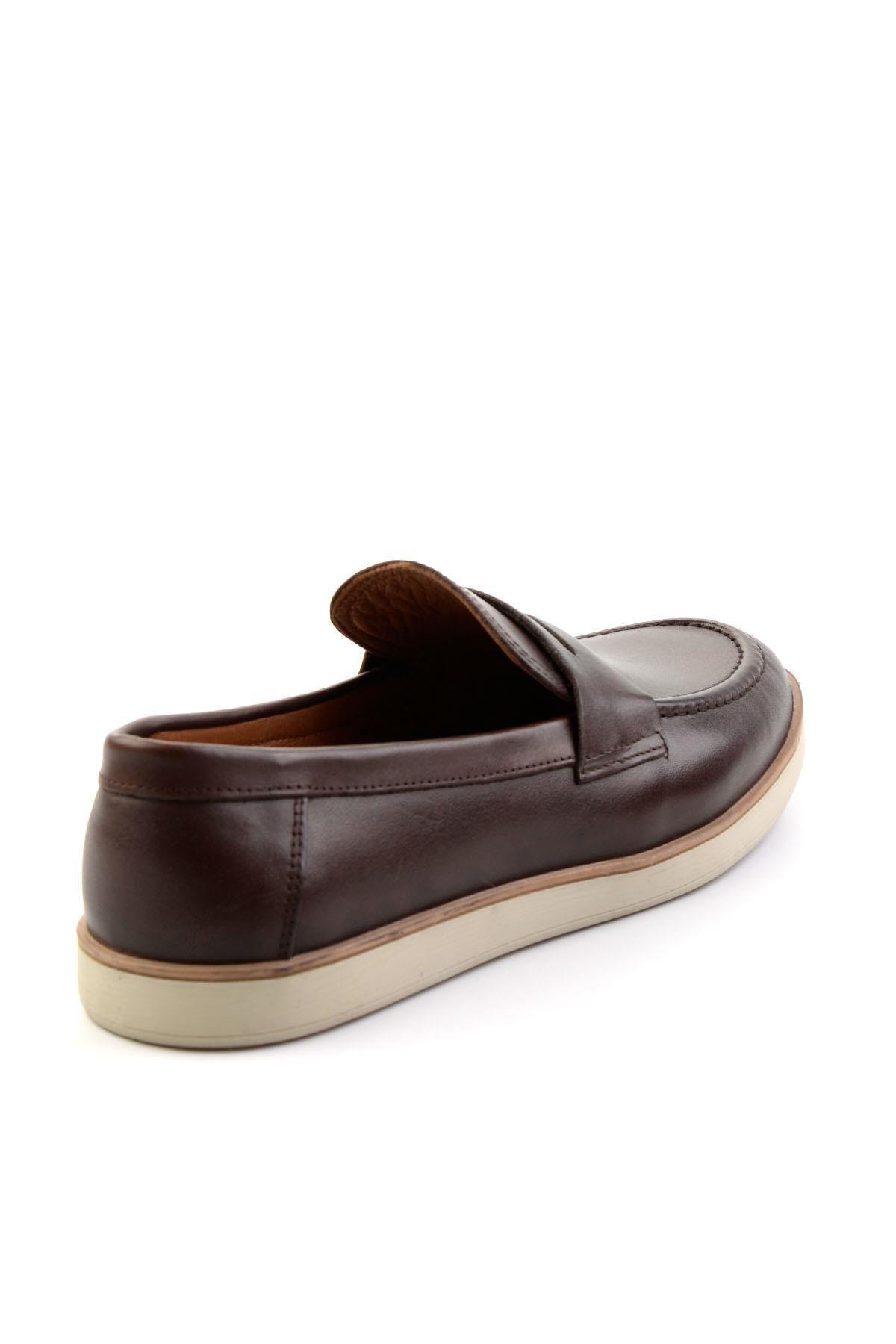 Kahve Leather Erkek Loafer Ayakkabı E01054171341