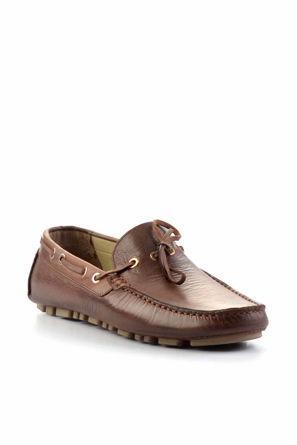 Kahve Leather Erkek Loafer Ayakkabı E01395332140