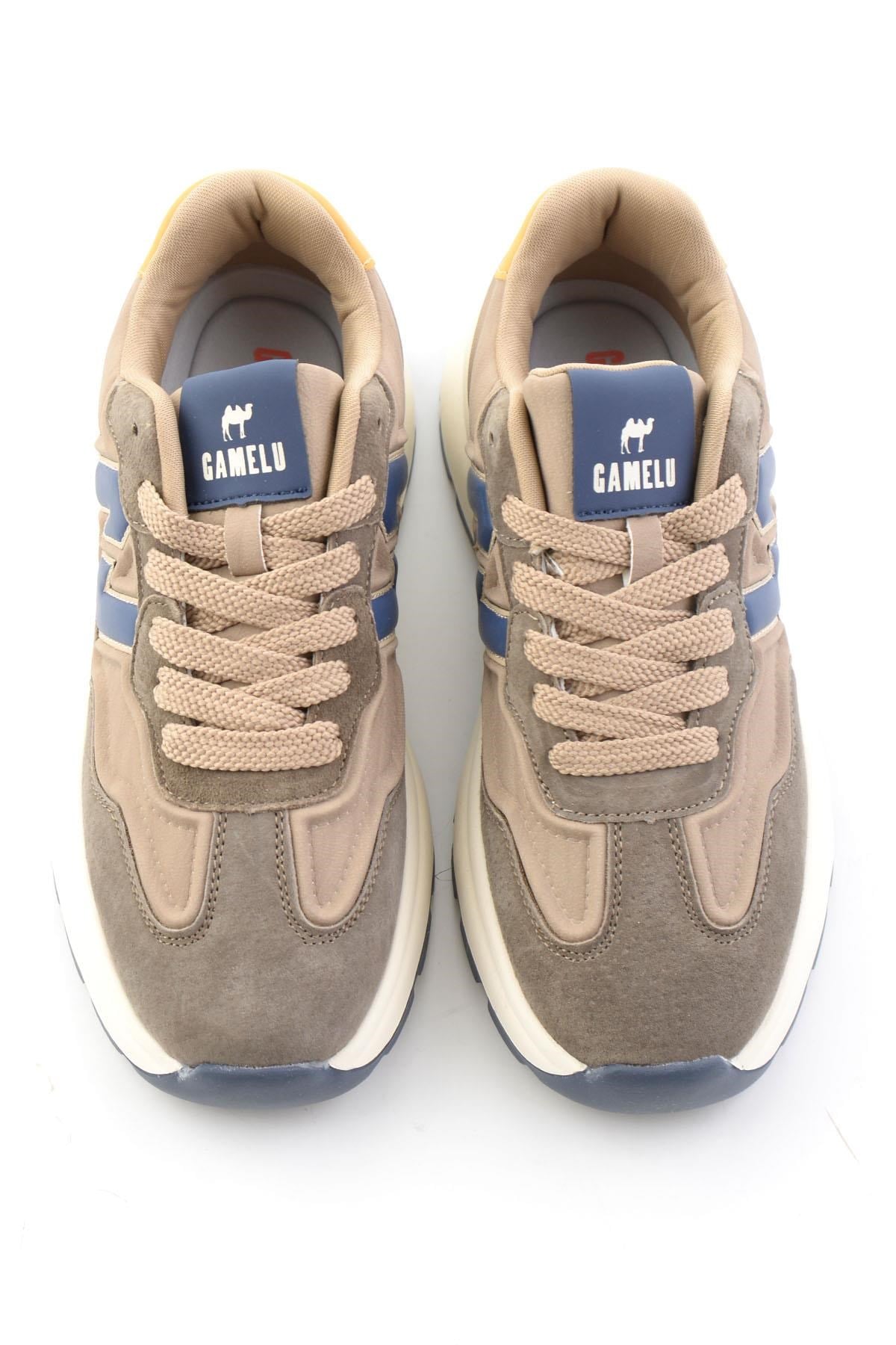 Kahve Süet Hakiki Deri Erkek Sneaker E01175561002