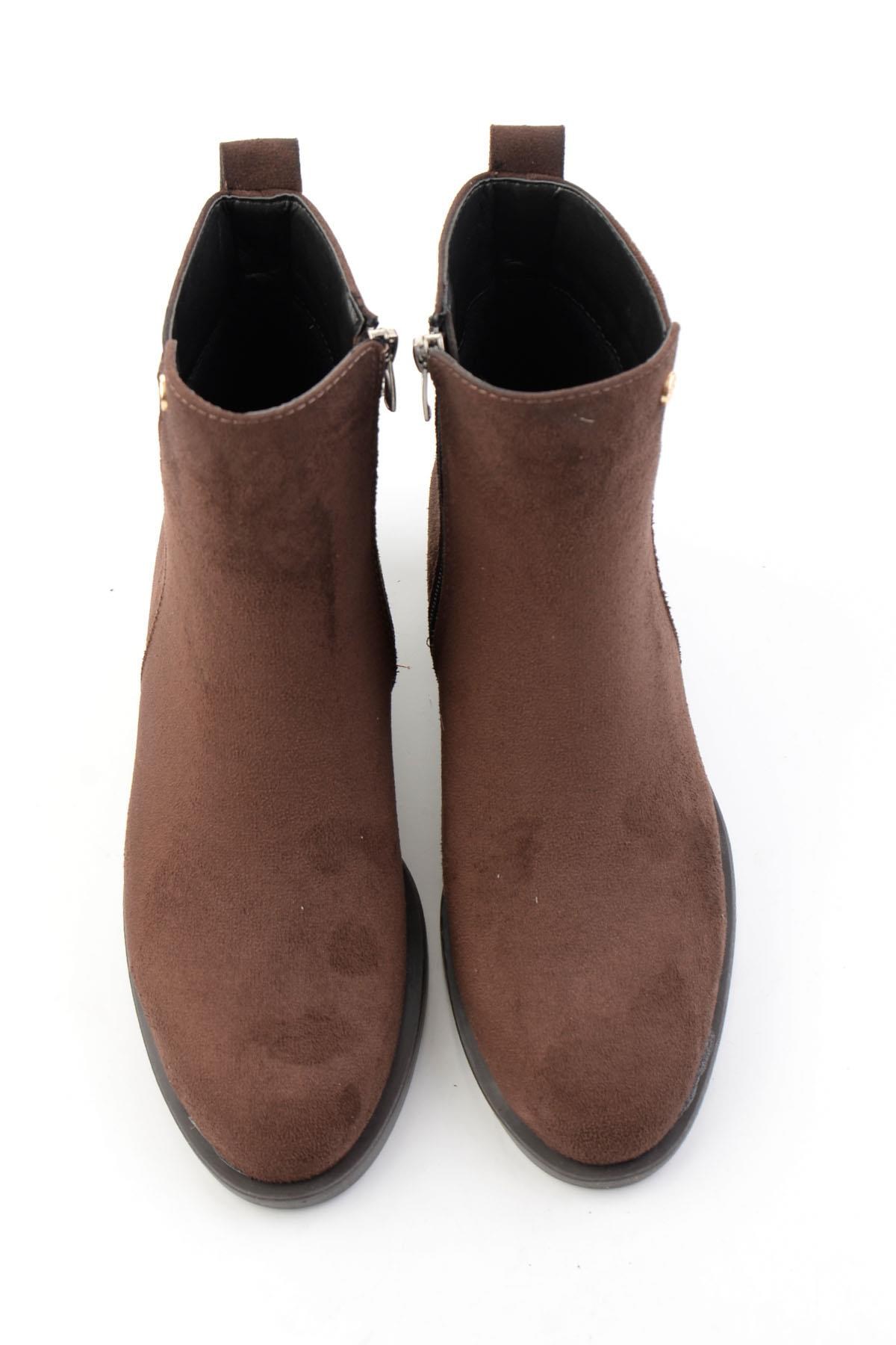 Kahve Süet  Kadın Bot & Bootie K02823350072