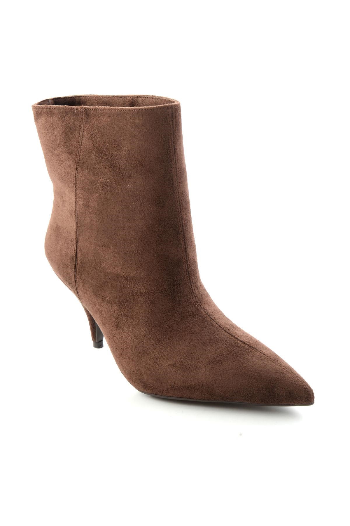 Kahve Süet  Kadın Bot & Bootie K02845071272